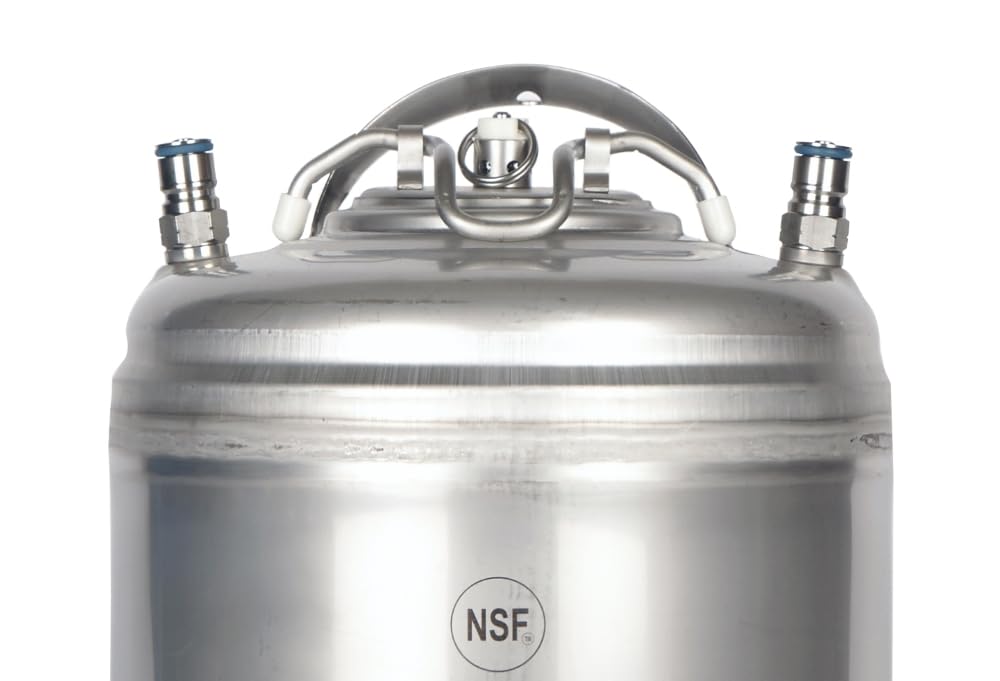 Cold Brew Coffee & Nitro Coffee Keg Kit - 3 Gallon Dual Keg System with Nitrogen Tank - Perfect for Home Bars, Cafes & Coffee Shops