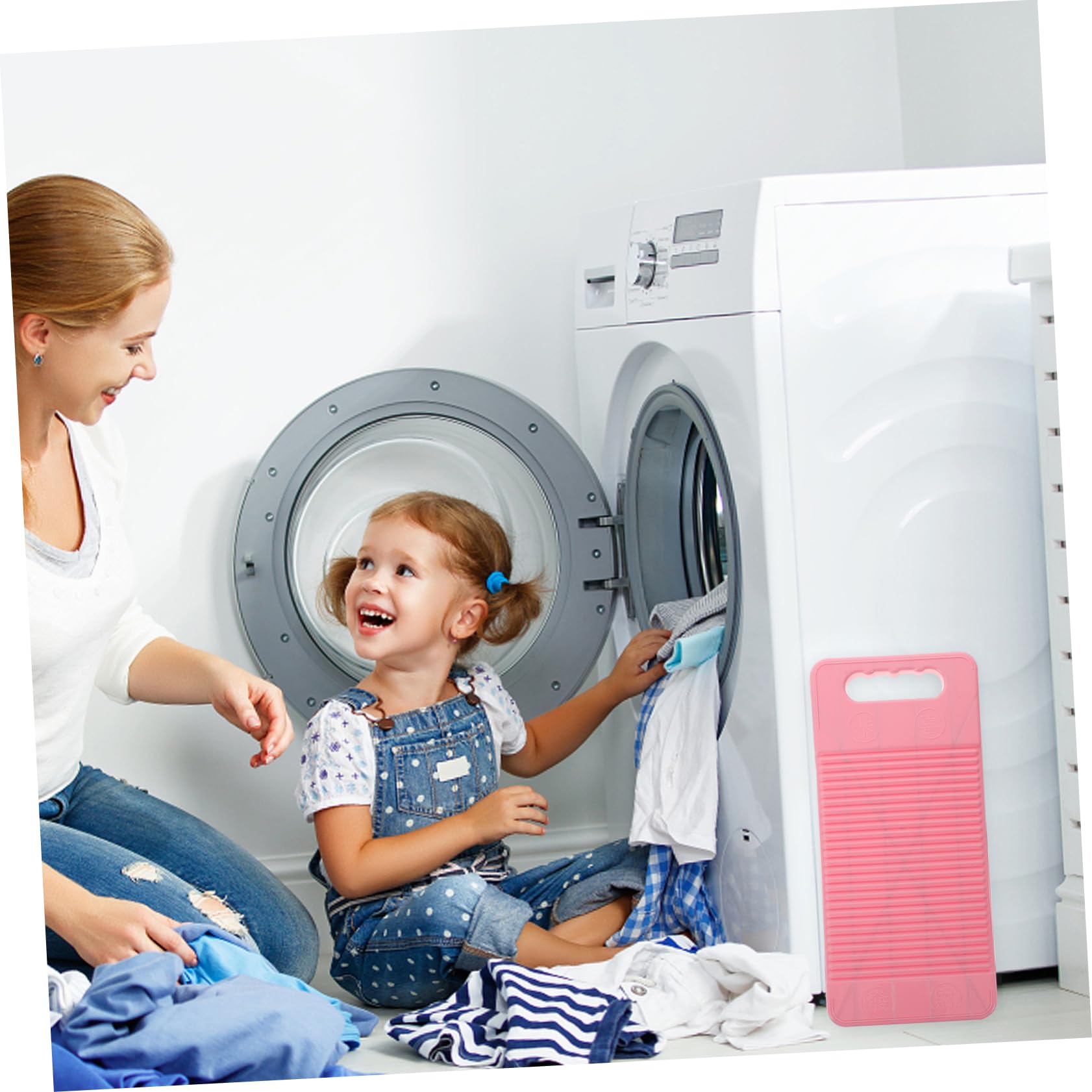 Hand Washing Washboard - Lightweight Laundry Board for Home Use | Easy to Clean & Portable | Perfect for Camping, Travel & Off-Grid Living