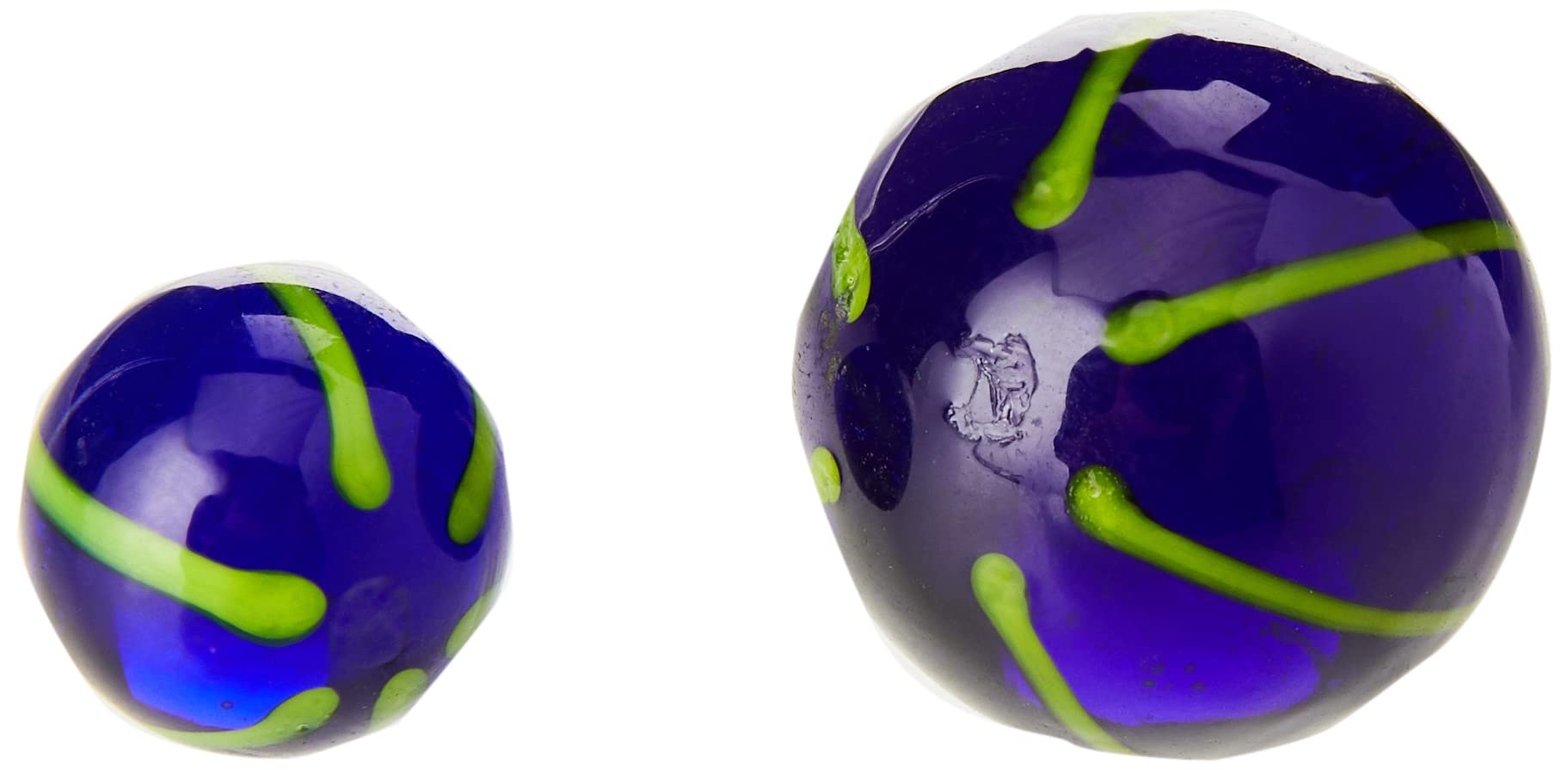 4M King Marbles - Haunted Ghost Handmade Glass Marbles for Kids, Collectors & Home Decor | Perfect for Game Nights, Gift Giving & Display Cases