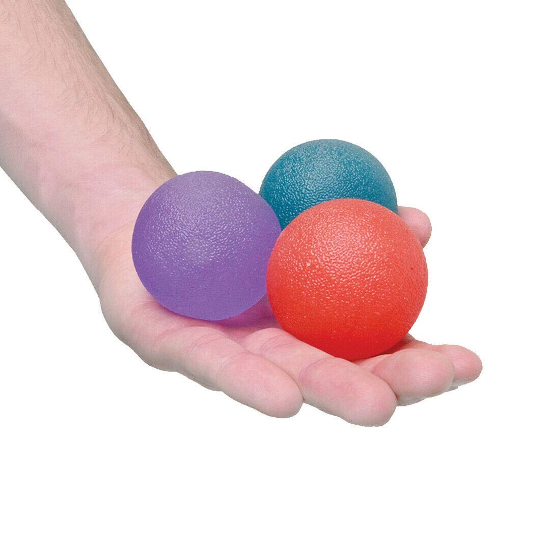 Express Orthopaedic® - Medically Approved Hand Therapy Balls Set of 3 - Resistance Squeeze Balls for Strength Training & Rehabilitation - Ideal for Arthritis, Carpal Tunnel & Post-Surgery Recovery