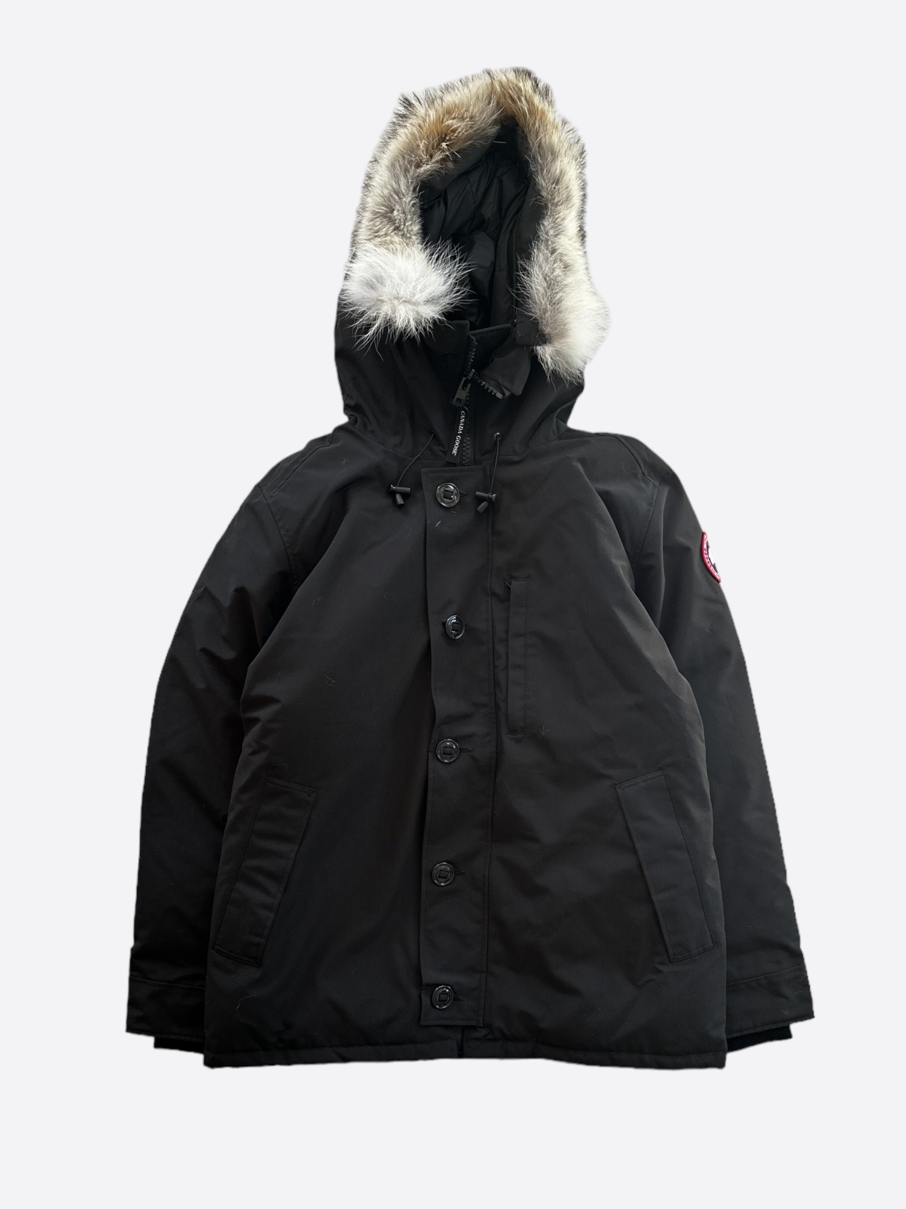 Canada Goose Black Fusion Chateau Men's Winter Jacket - Waterproof Windproof Parka for Extreme Cold Weather - Perfect for Skiing, Hiking & Outdoor Adventures