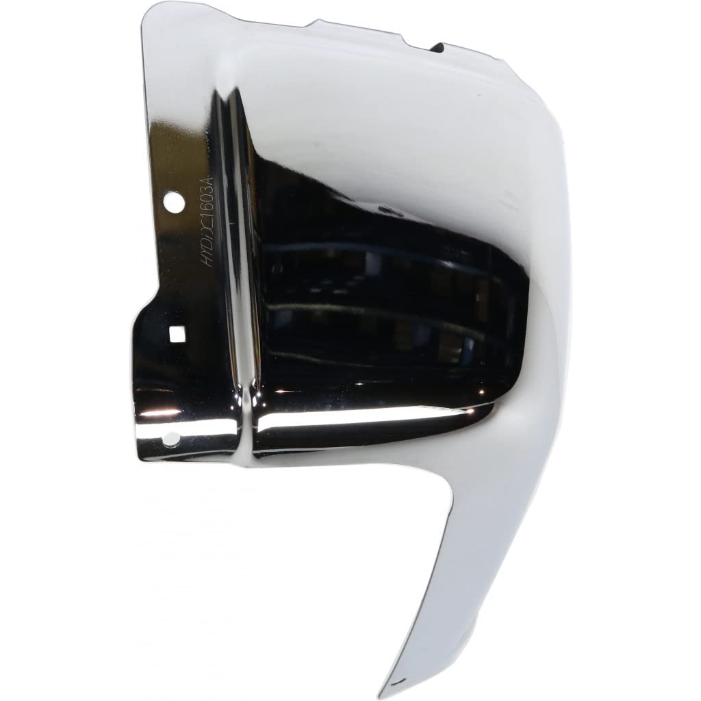 GMC Sierra 1500 2007-2012 Driver Side Rear Bumper End - Chrome Finish Replacement for GM1104149, 15284307 | Perfect for Off-Roading & Truck Restoration Projects