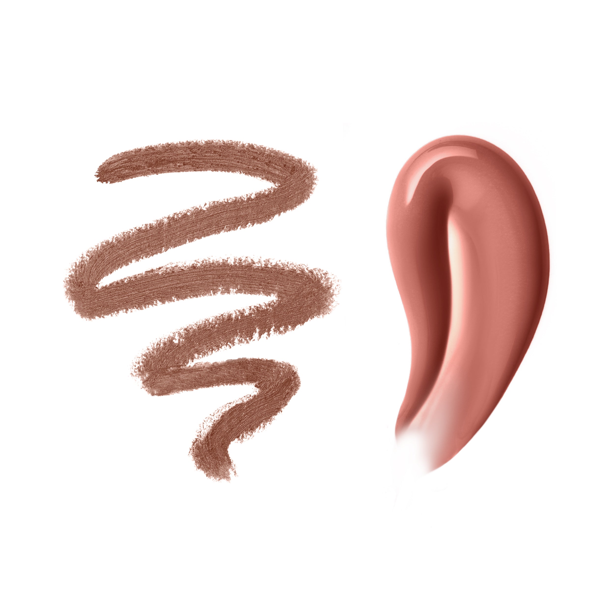 High Gloss & Eyeliner Duo Set - Long-Lasting Shine & Precision Liner for Everyday Makeup & Special Occasions