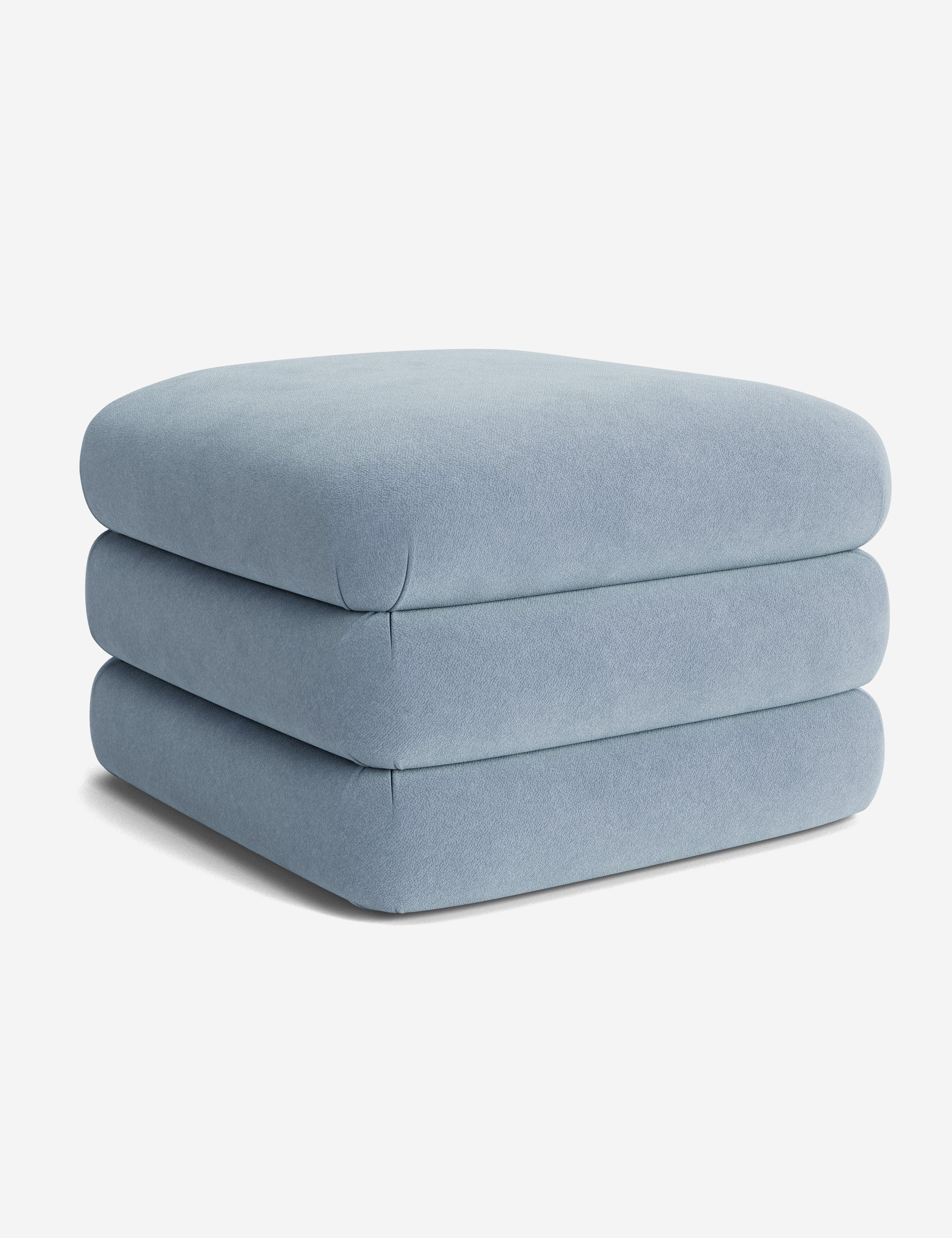 Babs Ottoman by Sarah Sherman Samuel - Stylish and Comfortable Footrest for Living Room, Bedroom & Office - Perfect for Relaxing, Reading & Decor