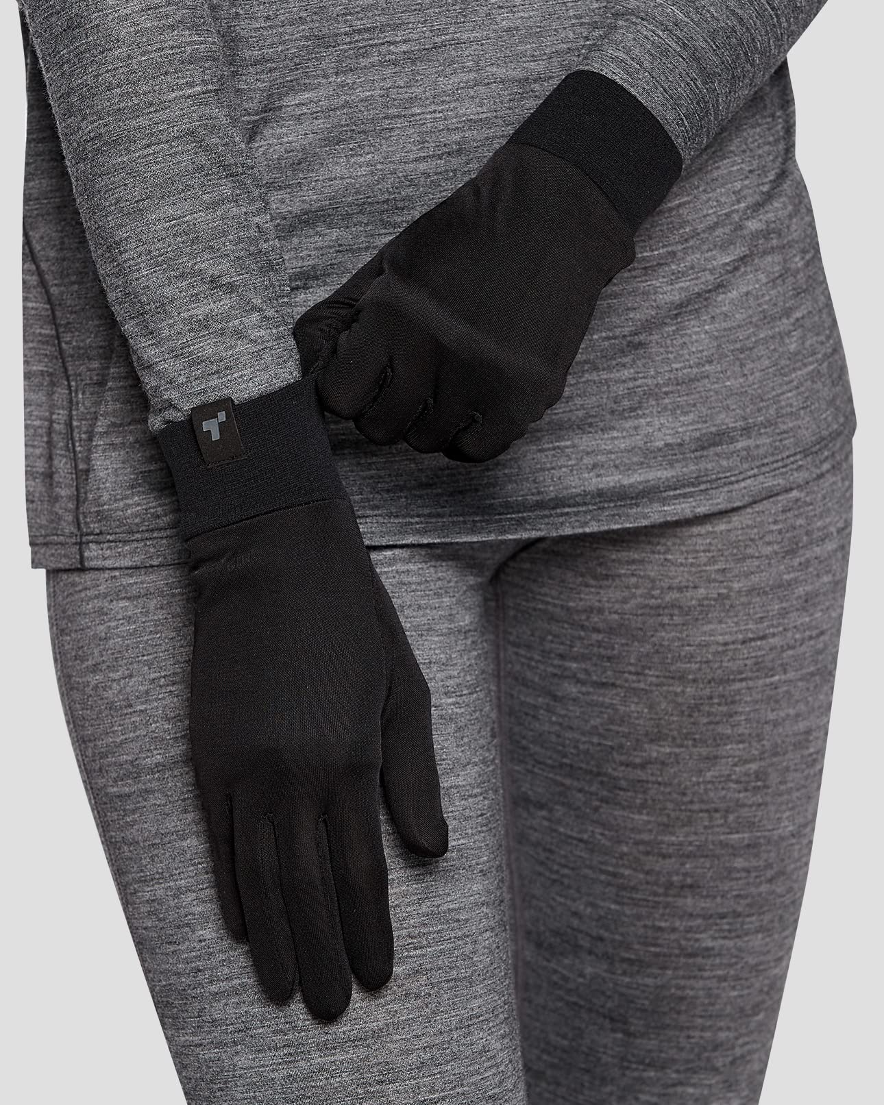 Terramar Girls Thermasilk Liner Gloves - Soft & Warm Silk Blend Gloves for Cold Weather - Perfect for Skiing, Hiking & Winter Outdoor Activities