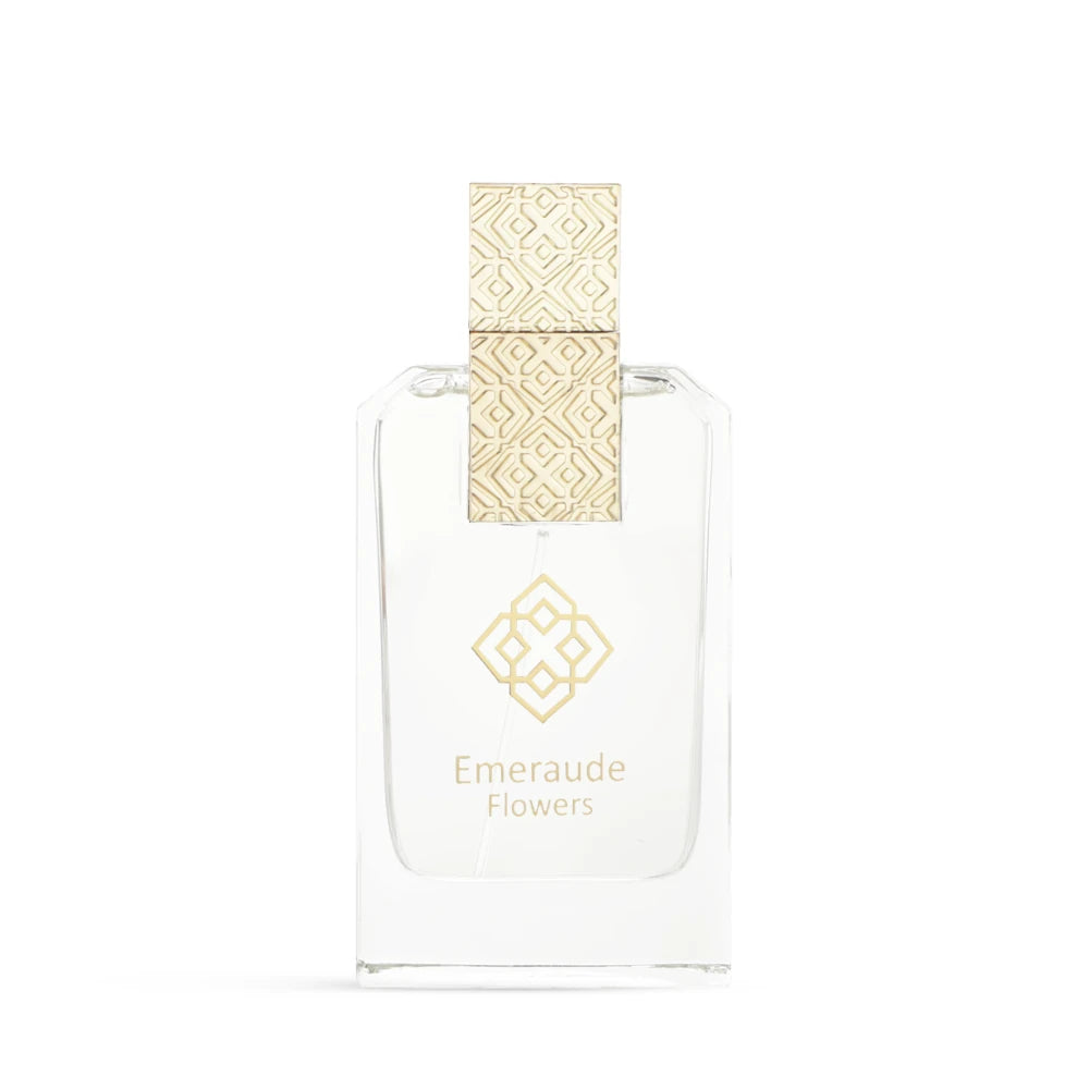 Emeraude Flowers Eau de Parfum for Women - 2.5 oz / 75 ml Floral Perfume Spray - Romantic & Elegant Fragrance for Date Night, Wedding & Special Occasions