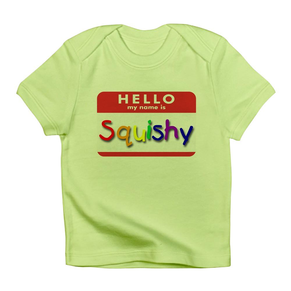 Squishy Creeper Baby T-Shirt - Soft Cotton Infant Tee for Boys & Girls - Perfect for Playdates, Birthday Parties & Family Photos