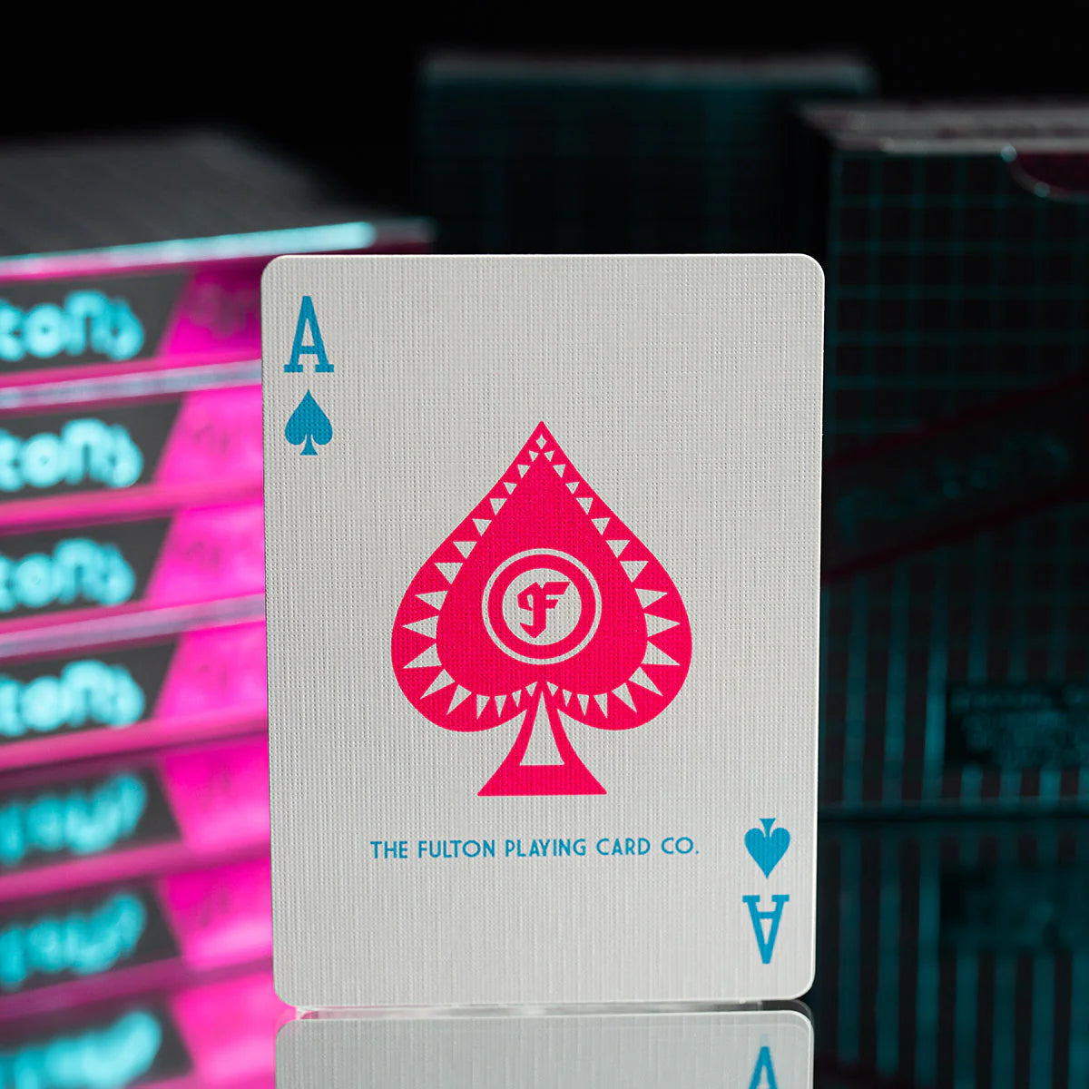 Fulton's Arcade Tron Pink and Blue Foil Pinball Machine - Perfect for Game Rooms, Arcades, and Retro Gaming Enthusiasts