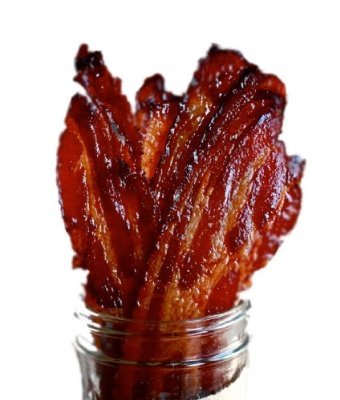 Brown Sugar Candied Bacon Jerky - 10 Pack Bulk Snacks for Hiking, Camping & Road Trips | Sweet & Smoky Protein Snack