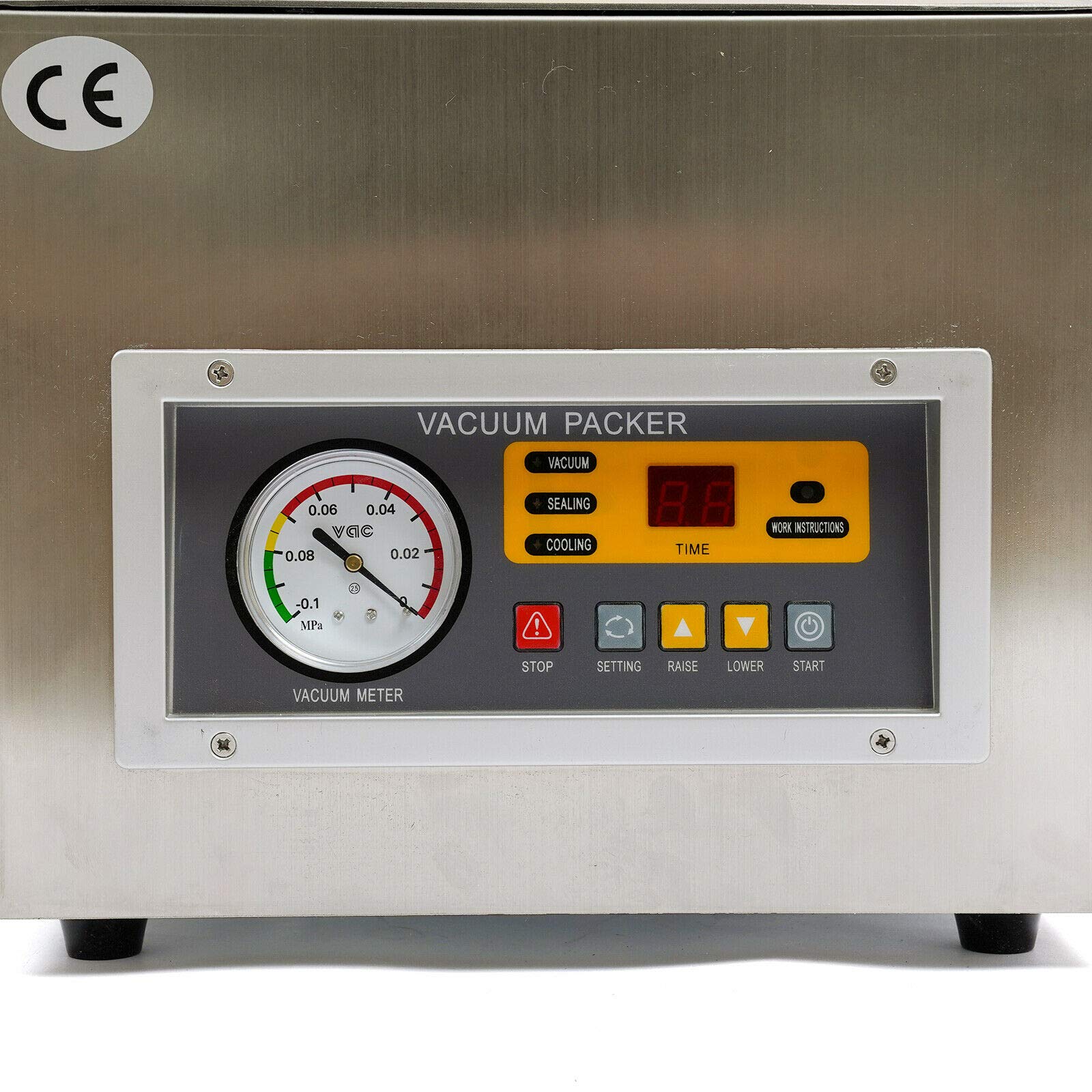 Commercial Chamber Vacuum Sealer Machine 110V - Heavy Duty Food Vacuum Packaging System for Meat, Cheese & Meal Prep | Perfect for Restaurants, Home Kitchens & Food Preservation