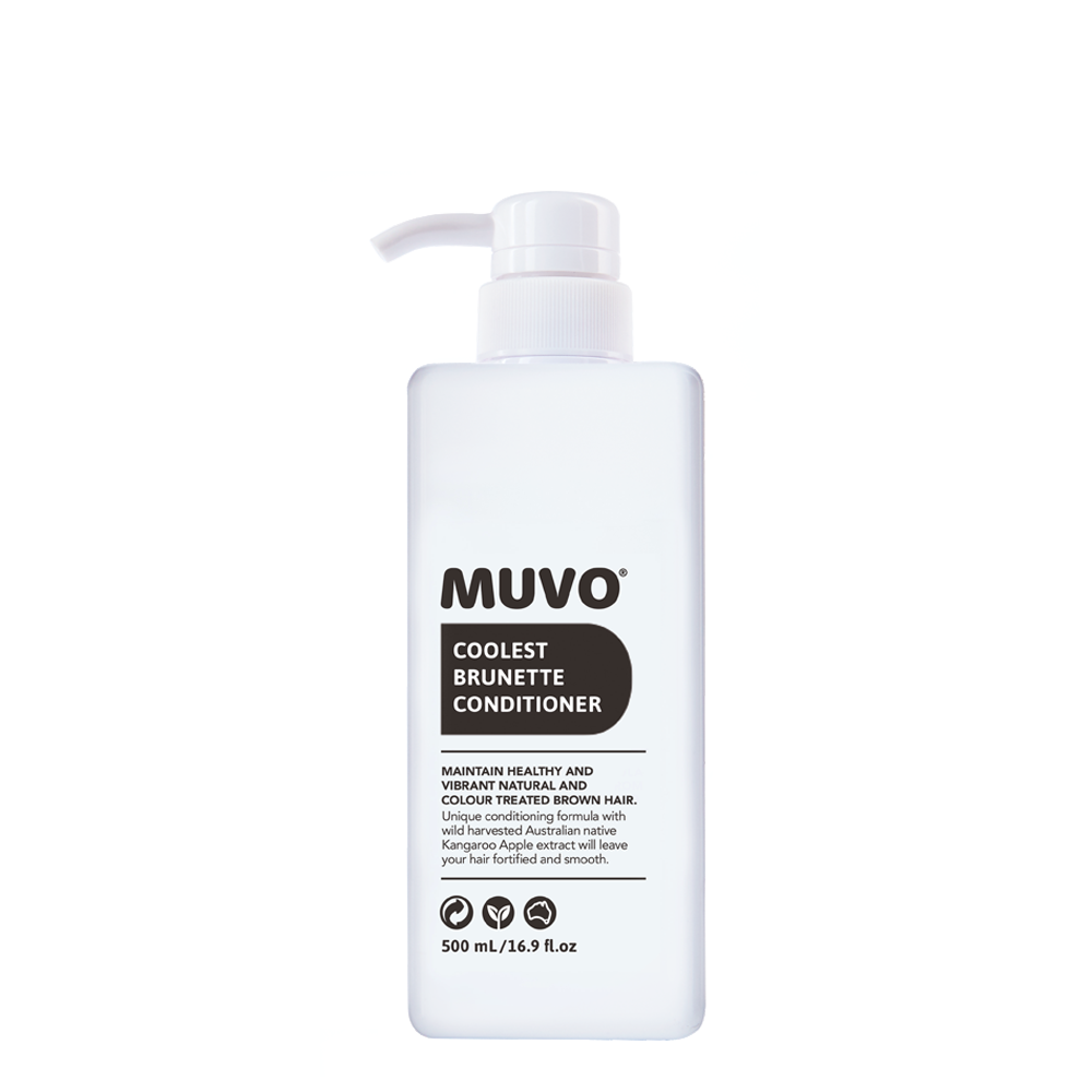 Muvo Coolest Brunette 500ml Stainless Steel Water Bottle - Leak Proof, Insulated for Hot & Cold Drinks - Perfect for Gym, Hiking, Office & Outdoor Activities