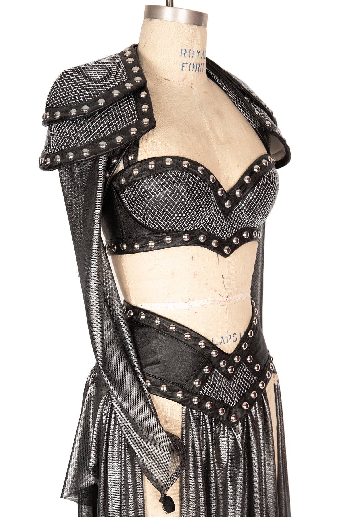Joan of Arc Medieval Shoulder Armor Bolero - Renaissance Costume Accessory for Cosplay, LARP & Historical Reenactment