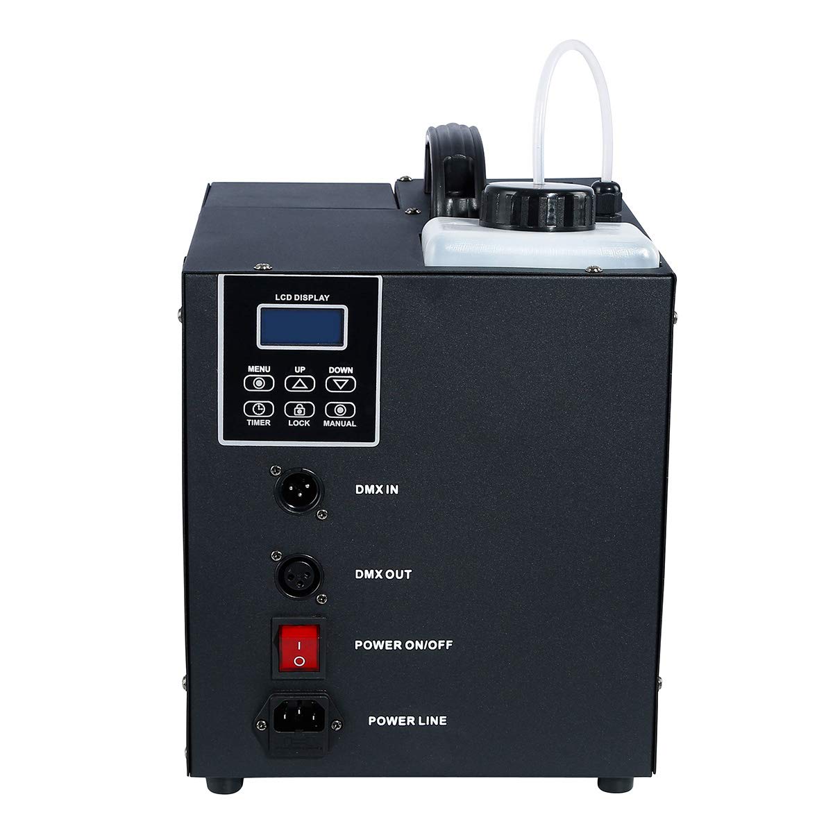 TC-Home 1500W DMX Fog Machine with Remote Control - Professional Haze & Smoke Machine for Stage Performances, Concerts, Halloween Parties and DJ Events