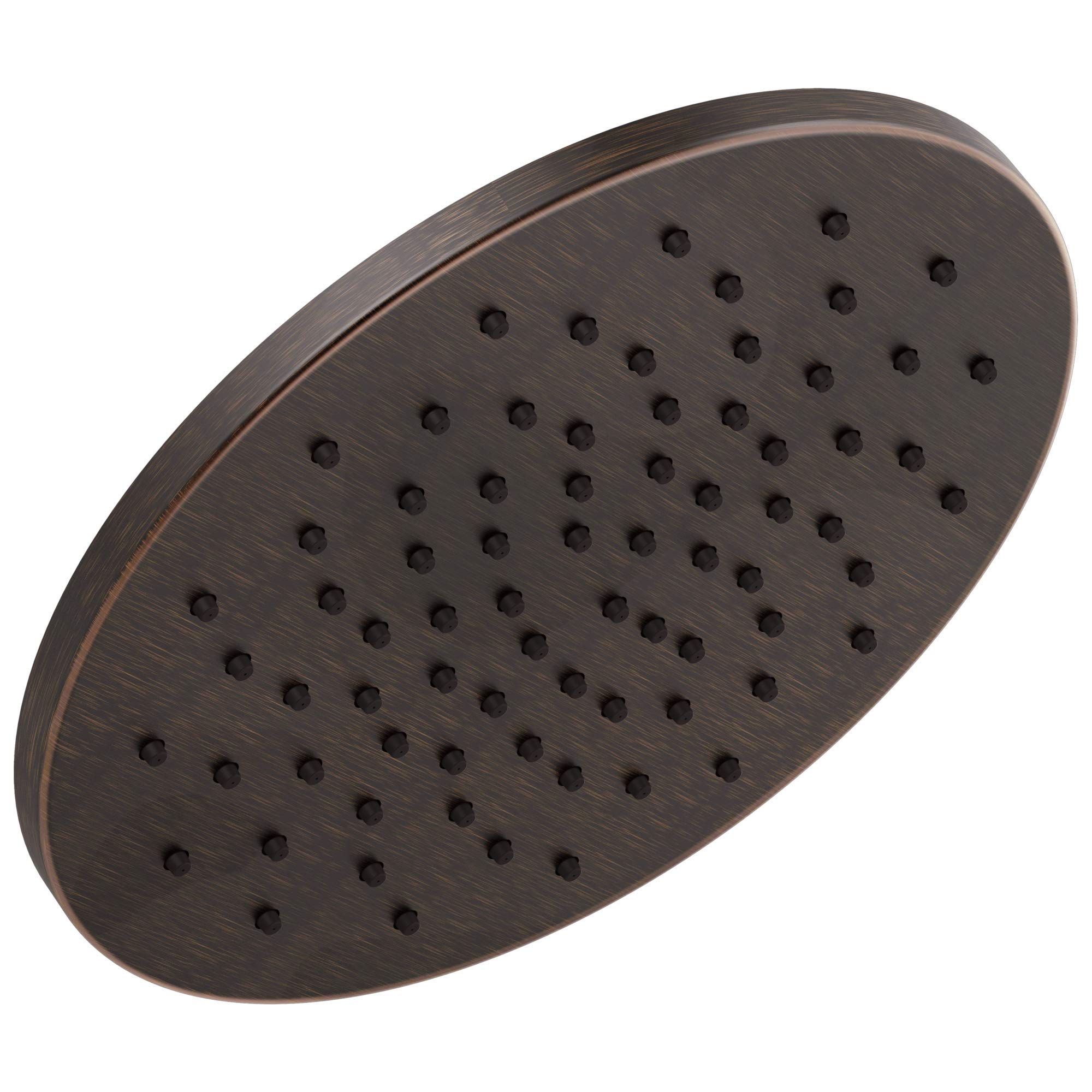 Delta Faucet 52158-RB Oil Rubbed Bronze Rain Shower Head - 8 Inch Round Rainfall Showerhead with 1.75 GPM Water Saving Design - Perfect for Spa-Like Bathroom Experience & Modern Home Decor