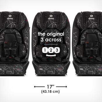 Diono Radian 3 RXT All-in-One Convertible Car Seat for Infants to Toddlers - Safe & Comfortable for Travel, School, and Family Road Trips