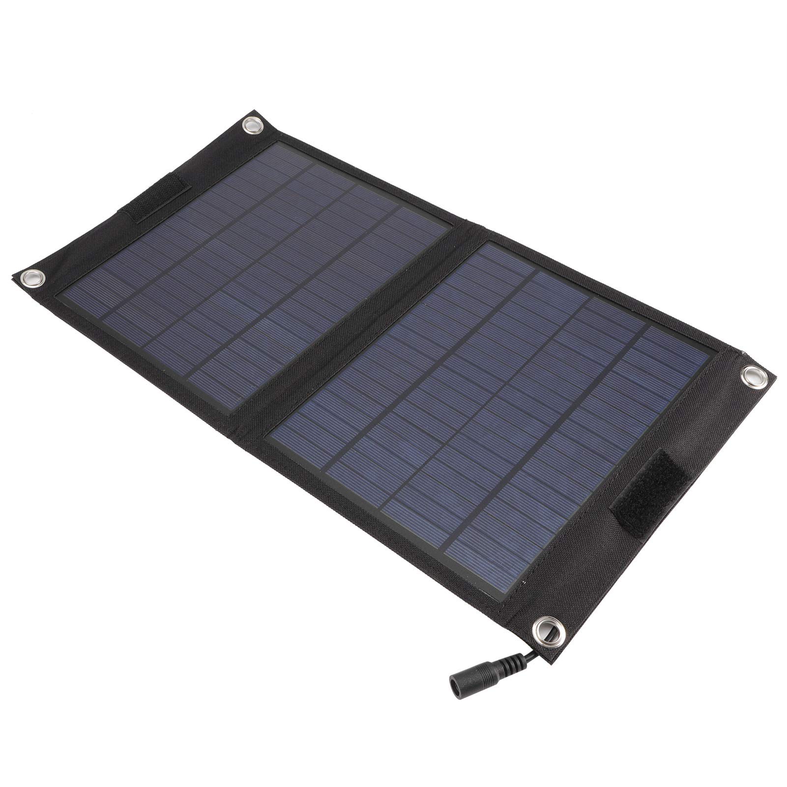 Jeanoko Solar Battery Charger - Portable Power Bank with Polycrystalline Silicon Panel, Compact & Lightweight for Travel, Hiking, Camping & Outdoor Adventures