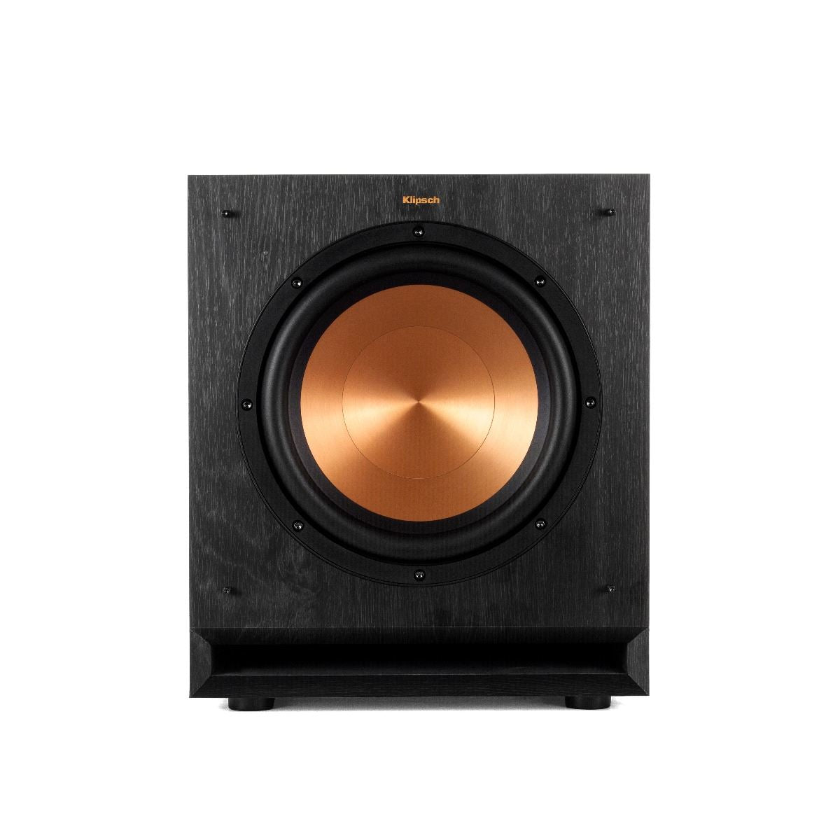 Klipsch SPL 100 Powered Subwoofer - 10 Inch Home Theater Bass Speaker with 200W Amplifier (Black) | Perfect for Home Cinema, Gaming & Music Systems