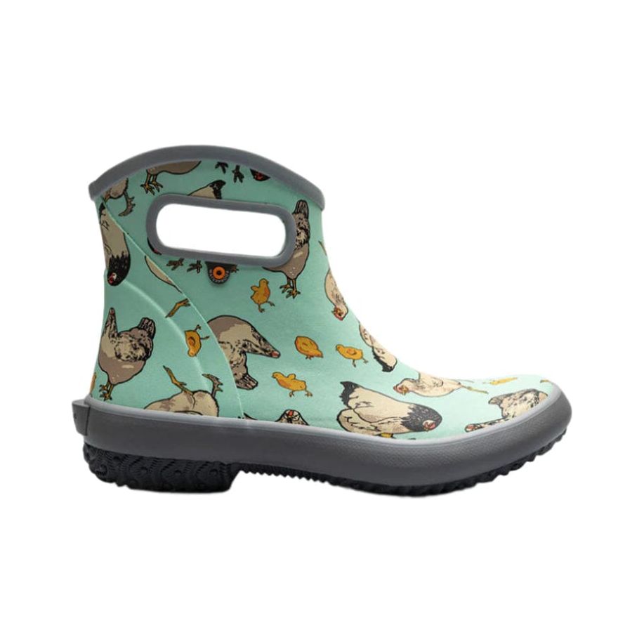 BOGS Women's Ankle Patch Boots - Waterproof, Comfortable & Stylish for Outdoor, Hiking, and Winter Wear