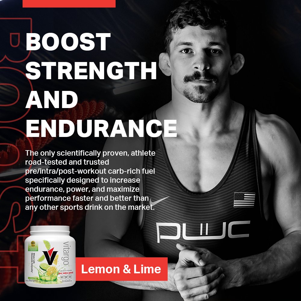 Vitargo Fast-Absorbing Carbohydrate Powder for Athletes - Pre & Post Workout Energy Boost, Muscle Recovery & Endurance Support