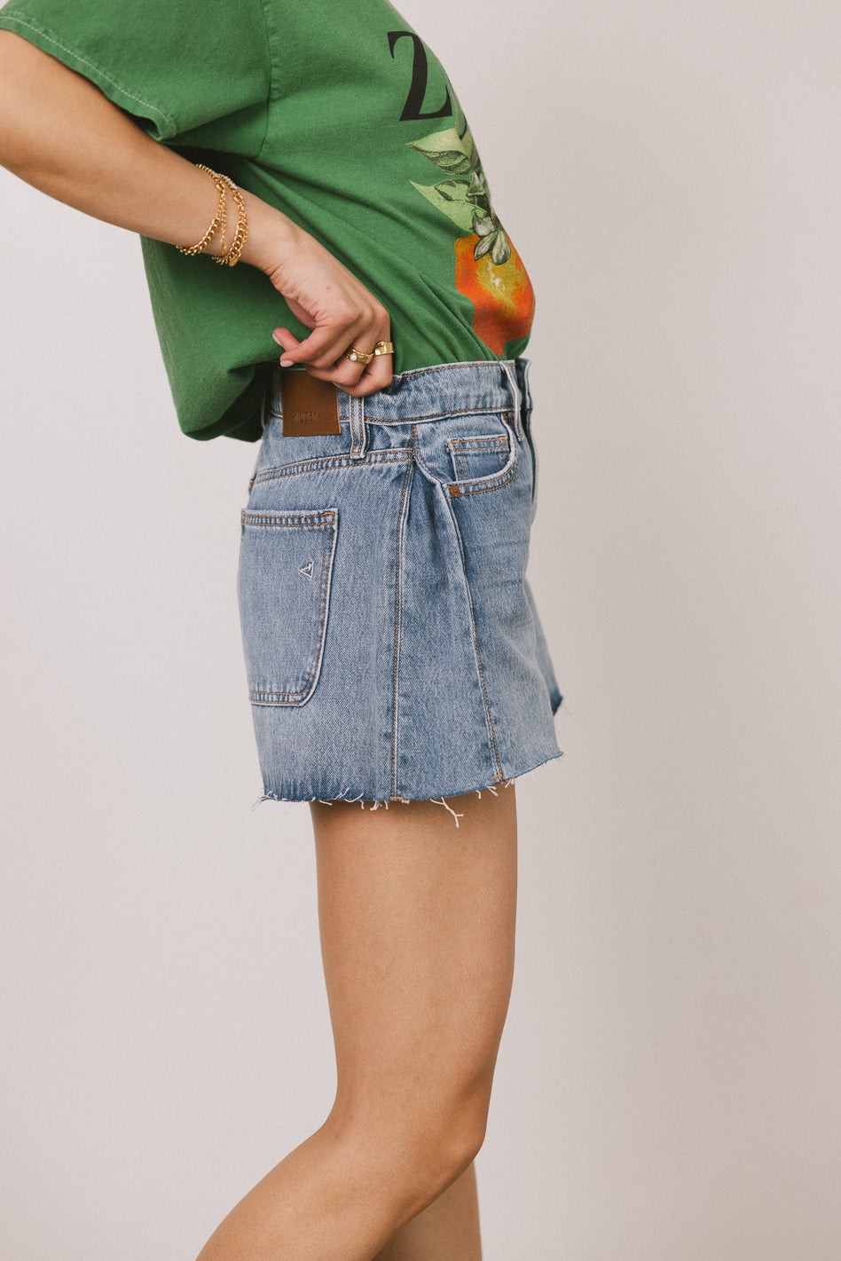 Stylish Ayra Denim Shorts for Women - High Waisted Ripped Denim Shorts with Stretchy Comfort - Perfect for Summer, Beach, and Casual Outings