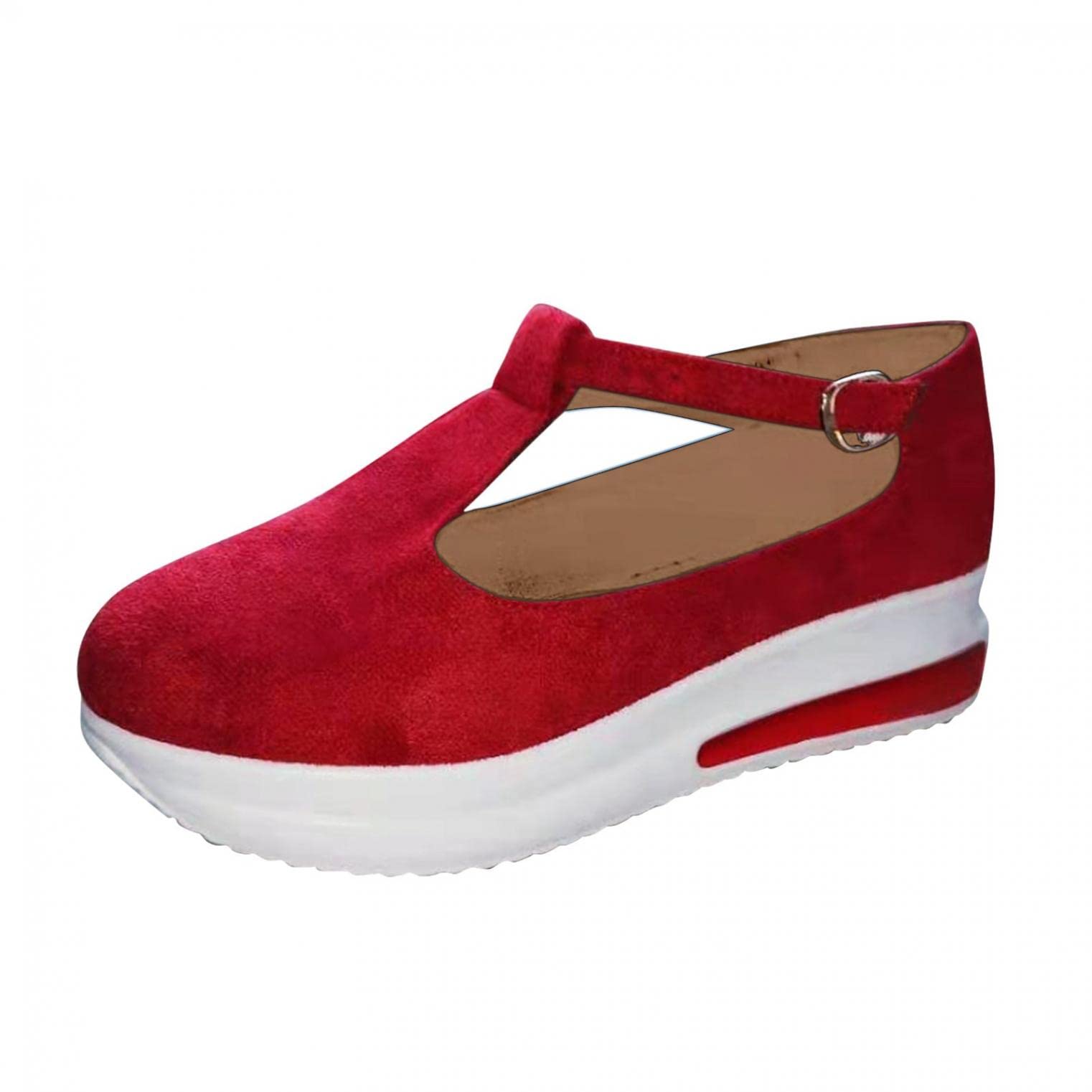Women's Wedge Sneakers with Arch Support - Comfortable Platform Shoes with Air Cushion for All-Day Wear | Perfect for Work, Walking & Casual Outfits