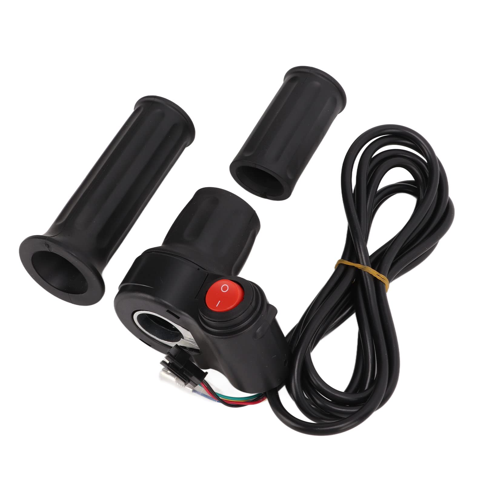 12V-99V Electric Bike Throttle Grip - Half Twist Handle for E-Bike Conversion | Compatible with Most Electric Bicycles | Perfect for Commuting, Off-Roading & Urban Riding