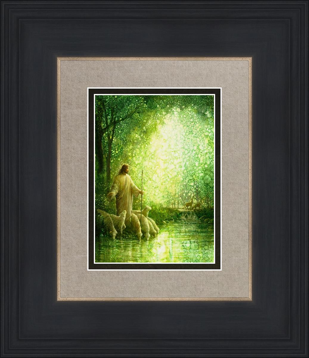 Feed My Sheep By Yongsung Kim - Inspirational Christian Wall Art for Home & Church Decor - Perfect for Living Room, Bedroom & Office