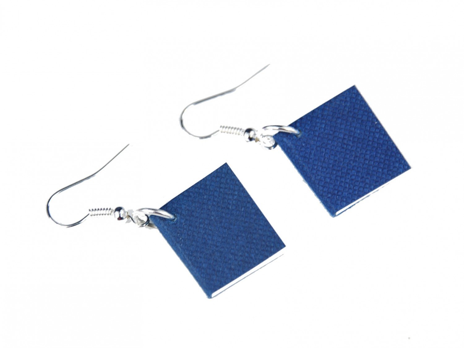 Book Earrings for Women - Mini Book Jewelry, Bookworm Gift, Blue Page Earrings - Perfect for Book Lovers, Librarians & Literary Events