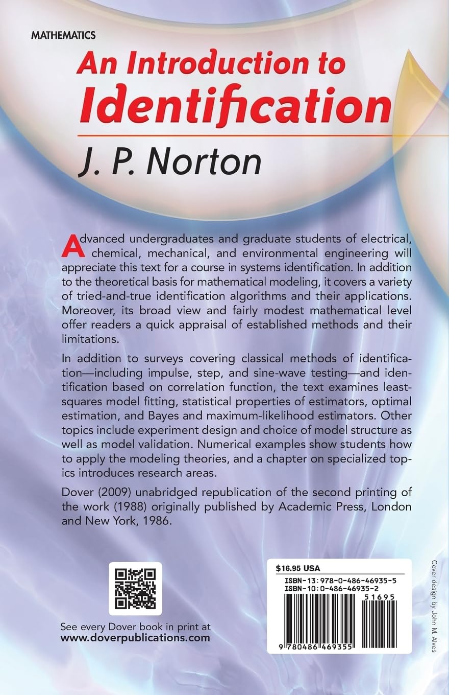 Introduction to Identification: Dover Books on Electrical Engineering - Essential Guide for Students & Professionals in Circuit Analysis & Control Systems