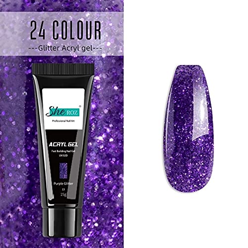 13 - Purple Glitter