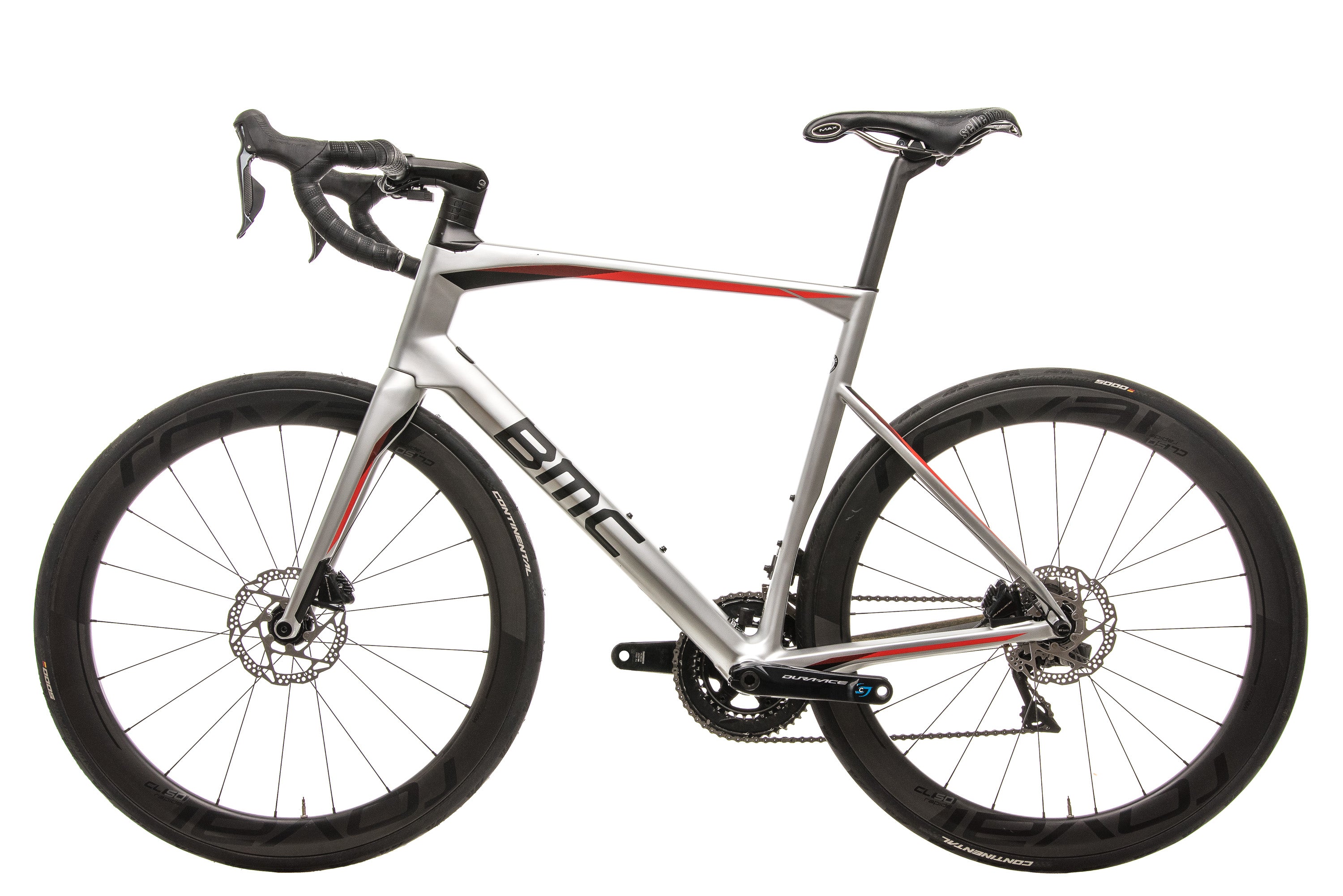 BMC Roadmachine 01 LTD Disc Road Bike - Carbon Frame, Shimano Ultegra Groupset (2018 Model, 58cm) | Perfect for Endurance Cycling, Long-Distance Rides & Competitive Road Racing