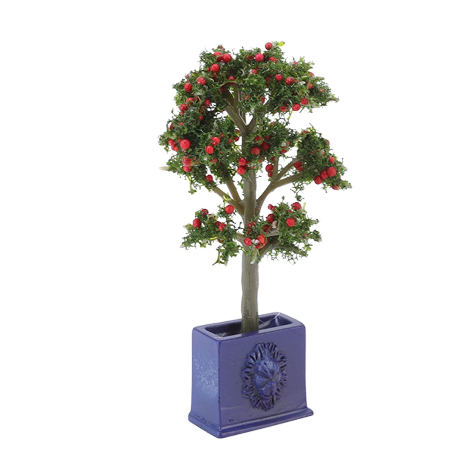 1:12 Scale Miniature Dollhouse Plants - 3PCS Artificial Fruit Tree Model for Dollhouse Decoration | Perfect for DIY Miniature Scenes, Fairy Gardens & Collectible Displays