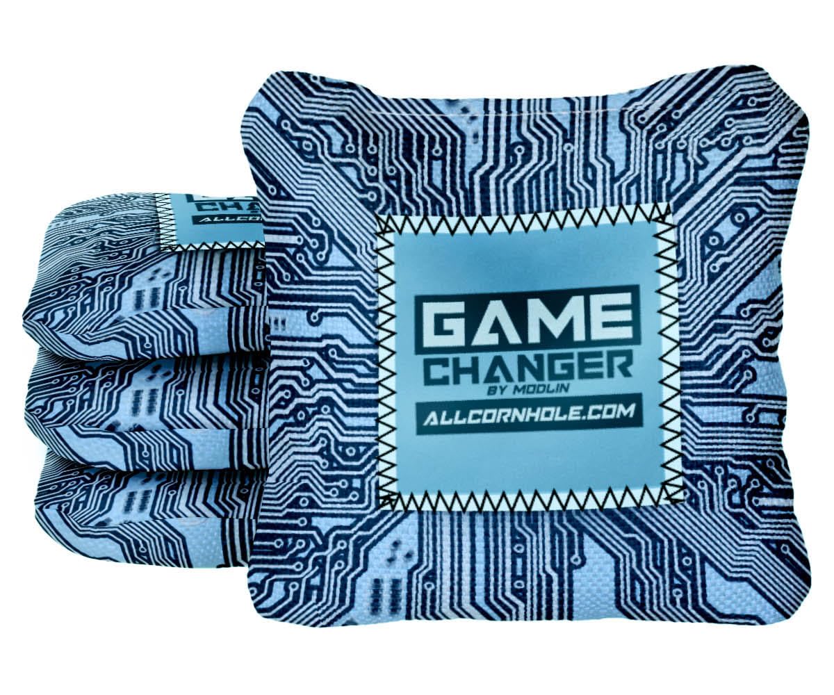 Gamechanger Cornhole Bags Set of 4 - ACL Pro Approved with Patented Technology for Outdoor Tailgating, Backyard Games & Competitive Tournaments