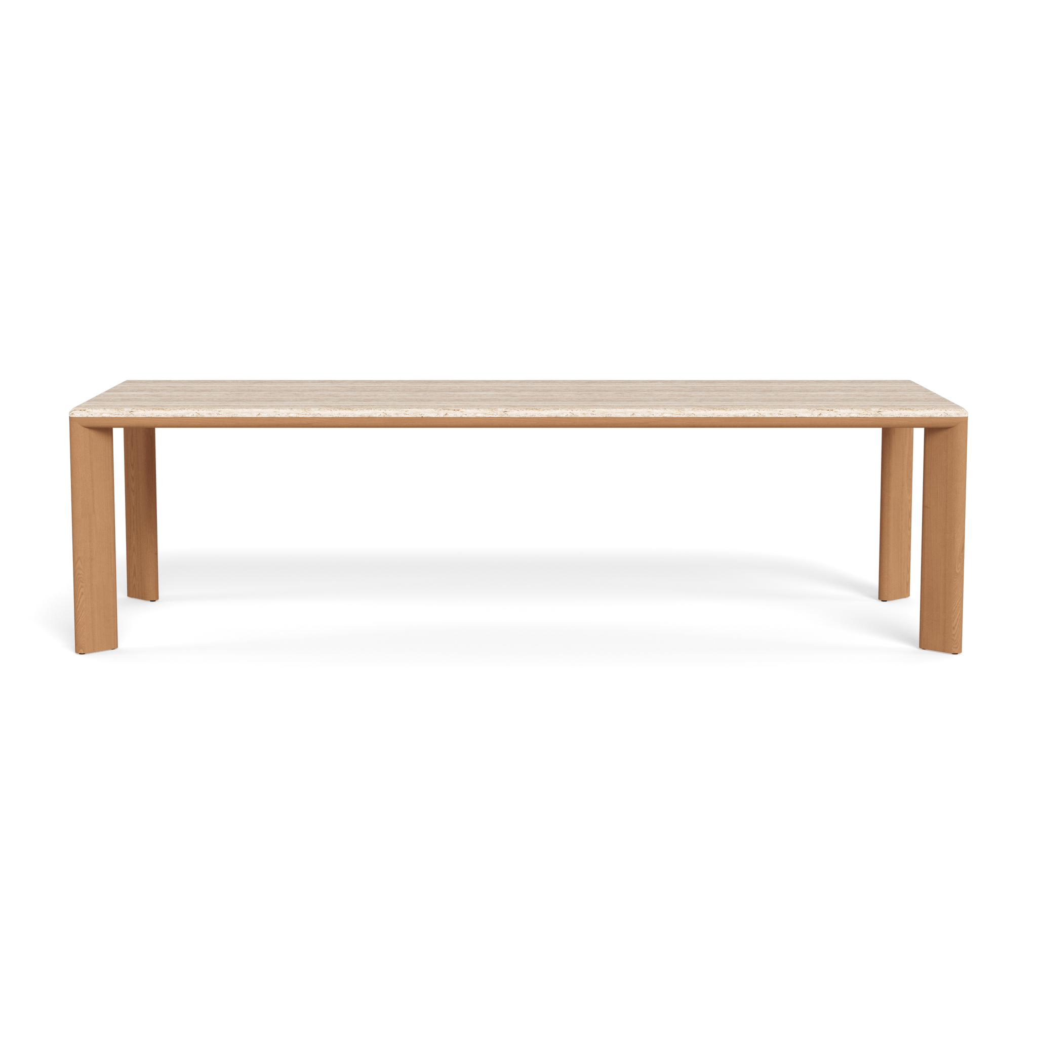 Palm Beach Teak Rectangle Dining Table - Outdoor Patio Furniture for Garden, Poolside & Backyard Dining - Durable Teak Wood Table for Entertaining
