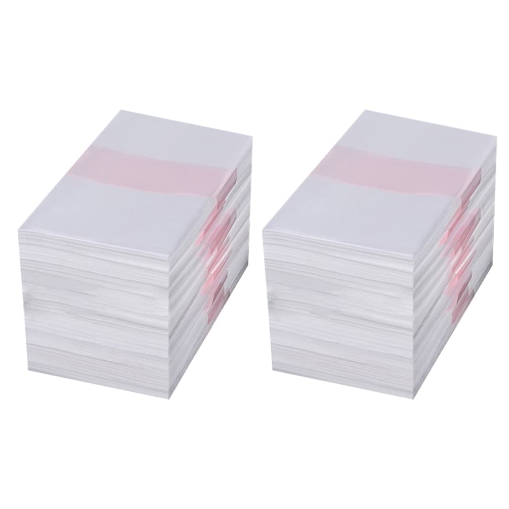 Lurrose 4000 Sheets Perm Paper - Disposable Perming End Papers for Perm Rods & Hair Coloring - White Oil Perm Wrap for Salon & Barber Tools - Great for Perming, Hair Dyeing & Styling at Home or Professional Use