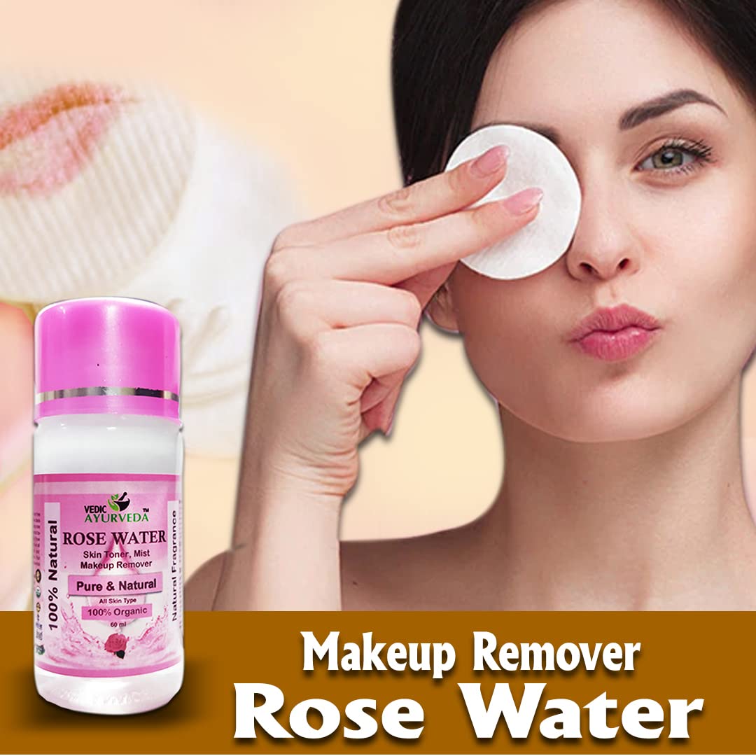 Multani Mitti Clay Face Mask with Free Rose Water Toner (60ml) & Makeup Remover | Deep Cleansing, Oil Control & Skin Brightening | Perfect for Acne-Prone & Oily Skin Care Routine