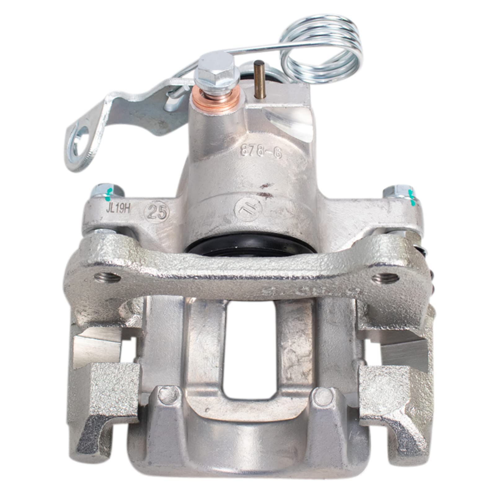 TRQ Rear Brake Calipers with Ceramic Pads & Rotors Kit - Compatible with 2000-2001 Audi A6 - Perfect for Smooth Braking & Enhanced Performance