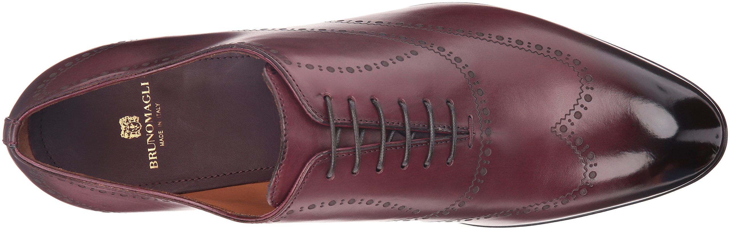 Bruno Magli Men's Vittorio Classic Oxford Dress Shoes – Premium Leather Formal Shoes for Business, Wedding & Office Wear