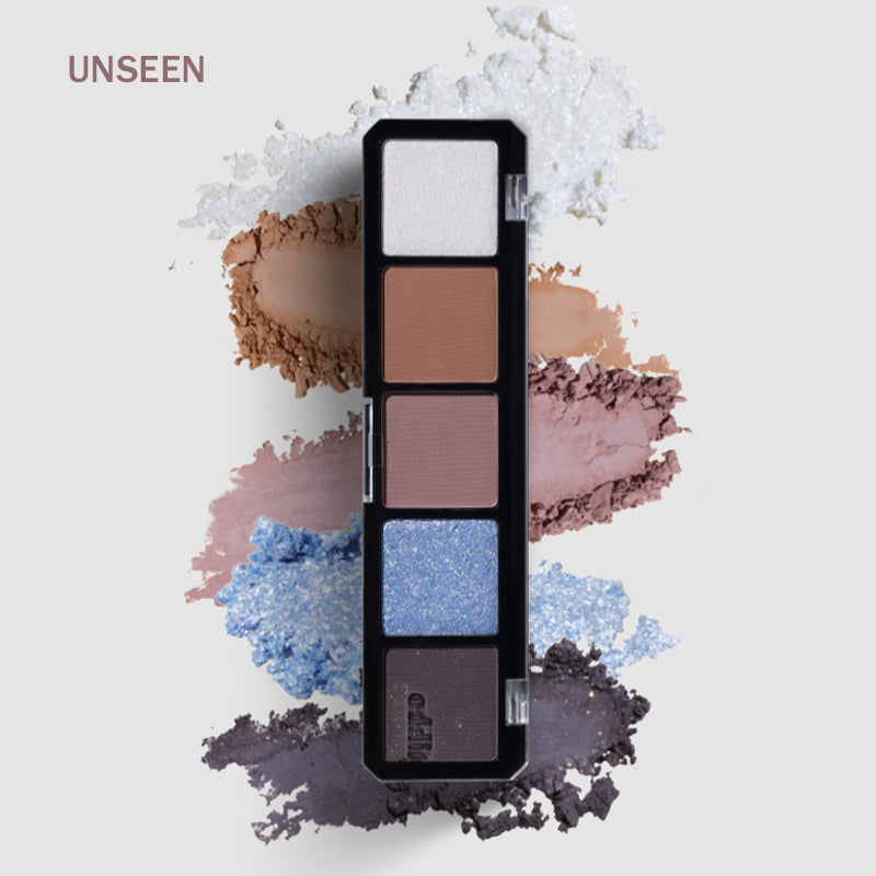 ODDITY Unnamed Ashes Series 5-Color Eyeshadow Palette - Everyday Makeup Collection for Natural & Glam Looks | Perfect for Day to Night Wear