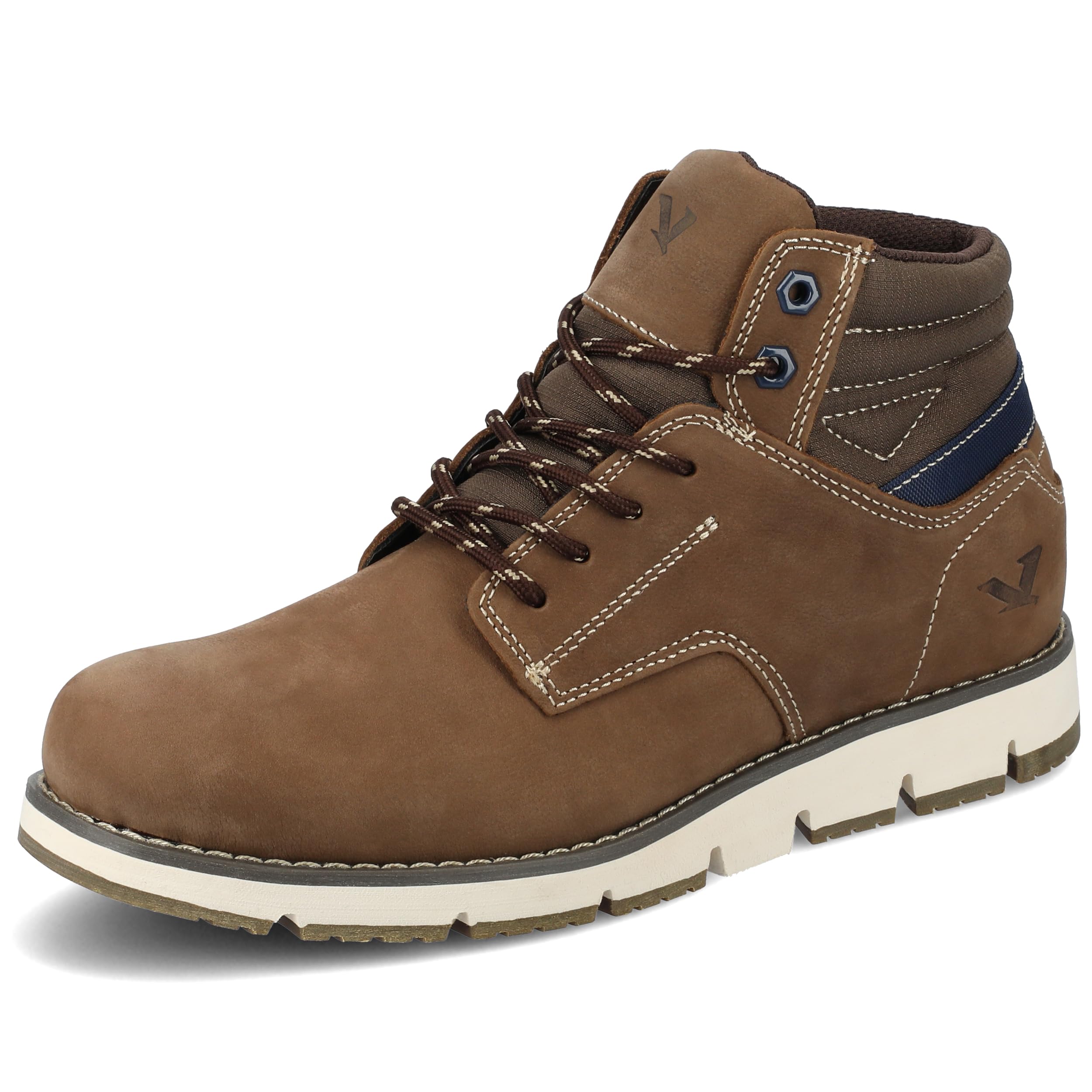 Men's Casual Chukka Boots - Comfortable Leather Ankle Boots for Walking & Outdoor Activities | Perfect for Work, Travel & Everyday Wear