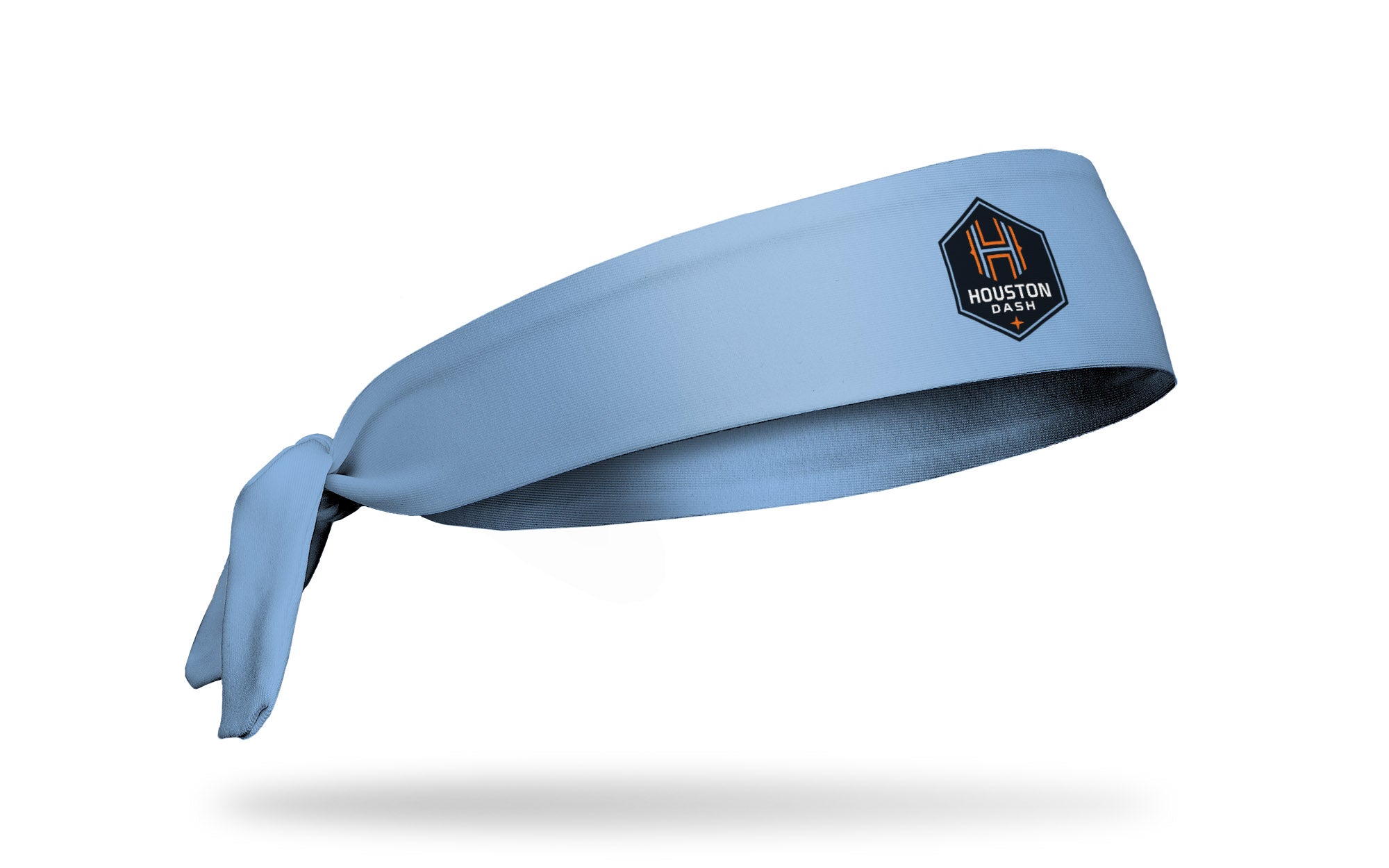 Houston Dash Logo Blue Flex Tie Headband - Adjustable Sports Headband for Women & Girls - Perfect for Soccer, Running, Workouts & Active Lifestyle