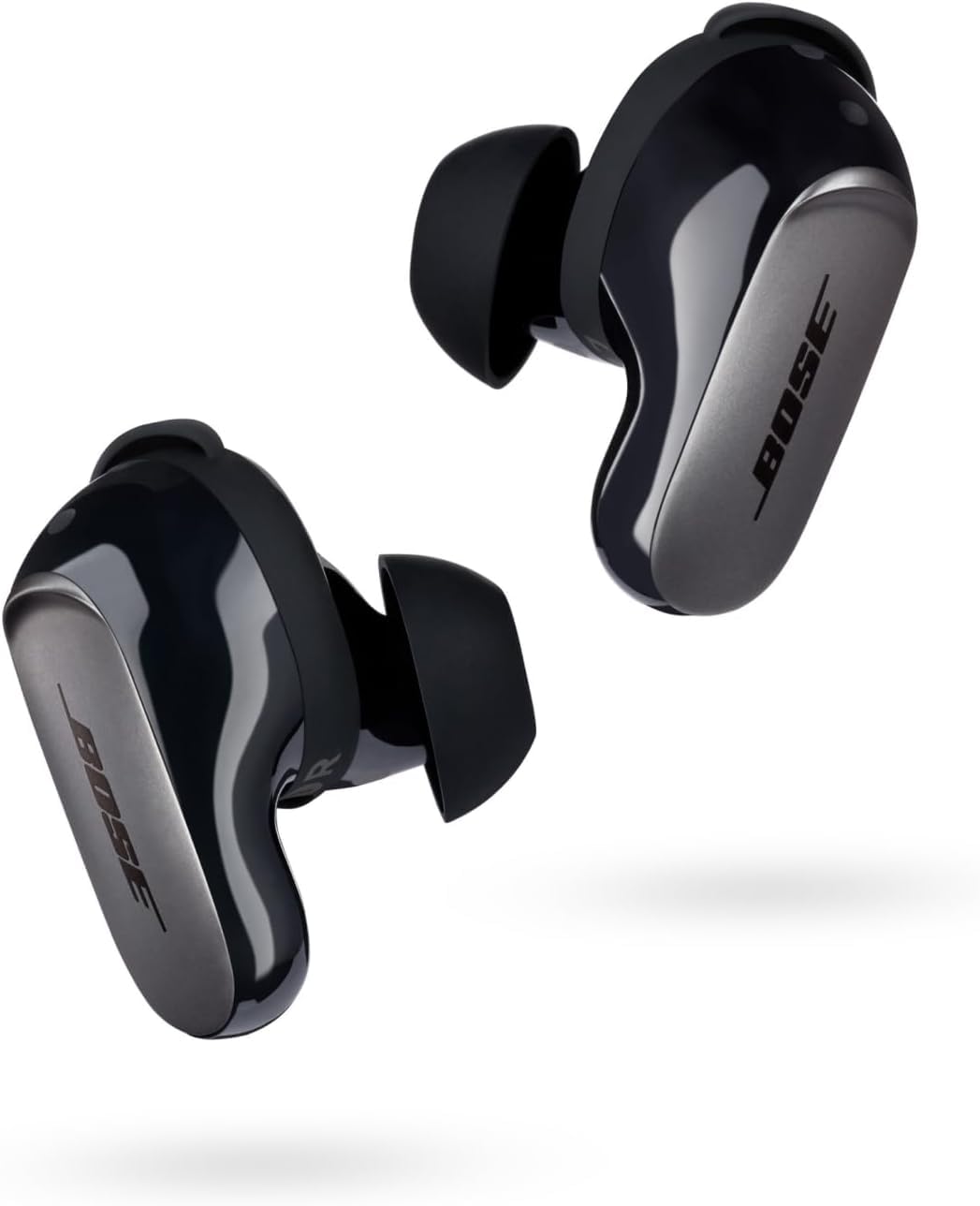 Bose QuietComfort Ultra Wireless Bluetooth Earbuds with Spatial Audio, Active Noise Cancellation & Deep Bass - 6H Playtime (Black) | Perfect for Travel, Workouts & Commuting