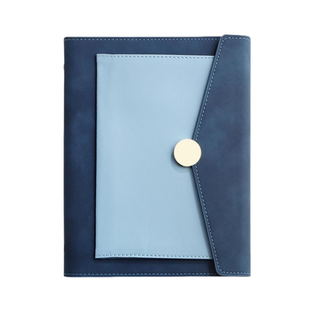 2024-2025 Weekly & Monthly Planner with Daily Pages - Academic Year Agenda with Color Block Design & Pocket Organizer - Perfect for Students, Professionals & Goal Tracking (Blue)