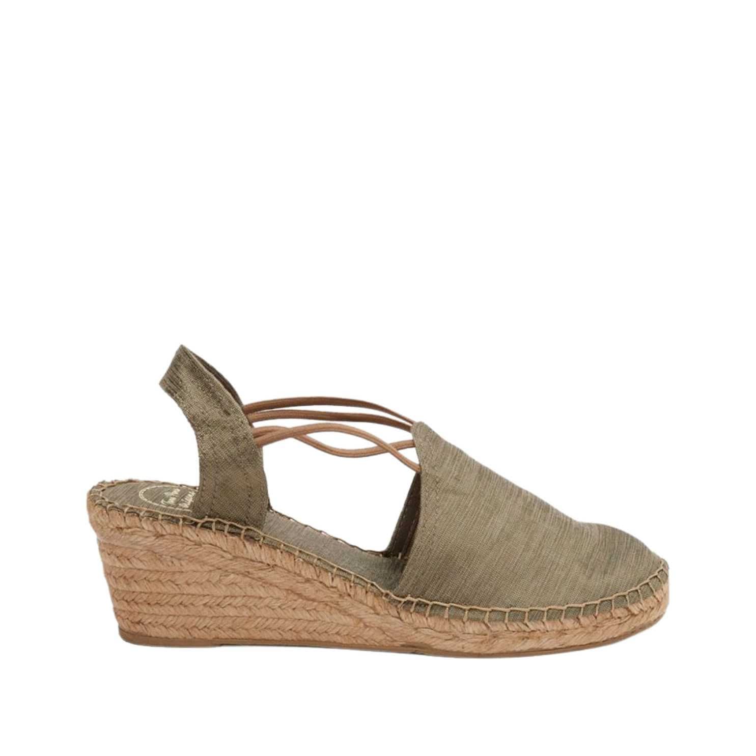 Women's Metallic Wedge Espadrille Sandals - Stylish Summer Platform Shoes for Beach, Party & Casual Wear | Turia Collection