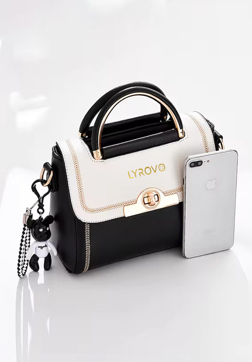 Lyrovo Women's Crossbody Sling Bag - Stylish Shoulder Purse for Everyday Use, Work, Travel & Shopping