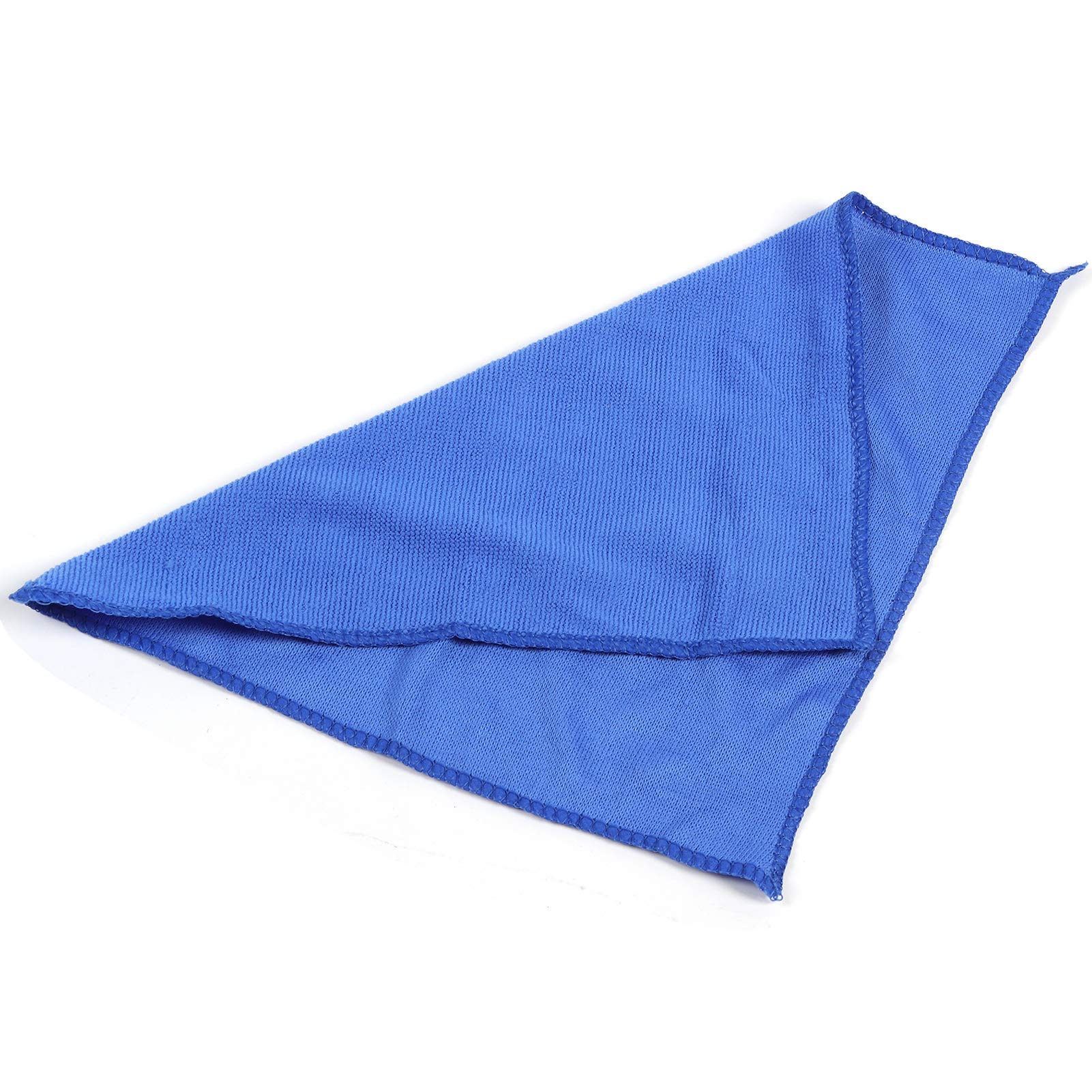 Premium Microfiber Car Wash Towel - Super Absorbent & Scratch-Free Cleaning Cloth for Cars, Trucks & Motorcycles - Quick-Drying Auto Detailing Towels (2 Pack, Blue) - Perfect for Hand Washing, Wax Application & Interior Detailing