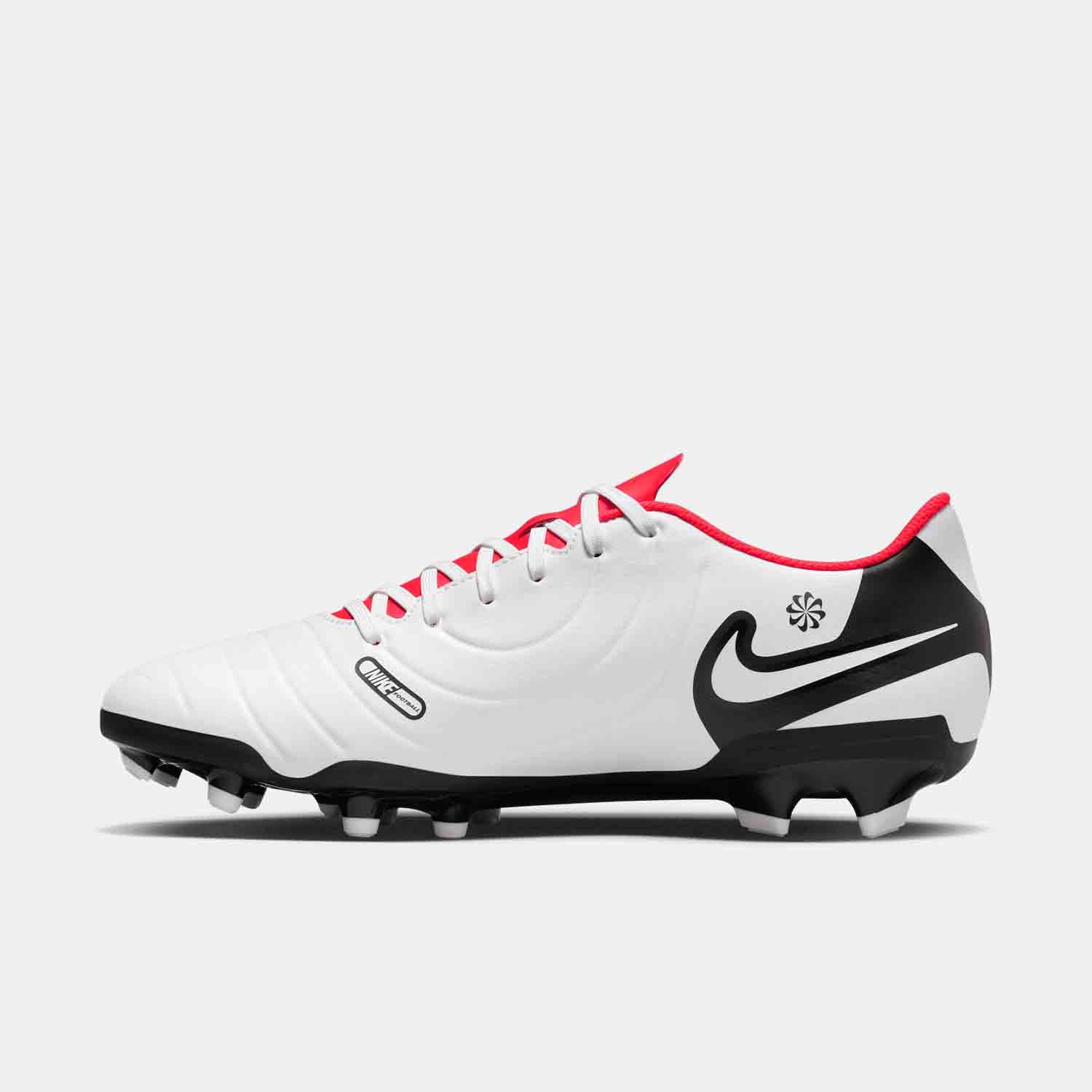 Nike Tiempo Legend 10 Club Soccer Cleats - Men's Firm Ground Football Shoes for Training & Matches | Lightweight Comfort with Premium Leather | Perfect for Turf, Grass & Outdoor Play