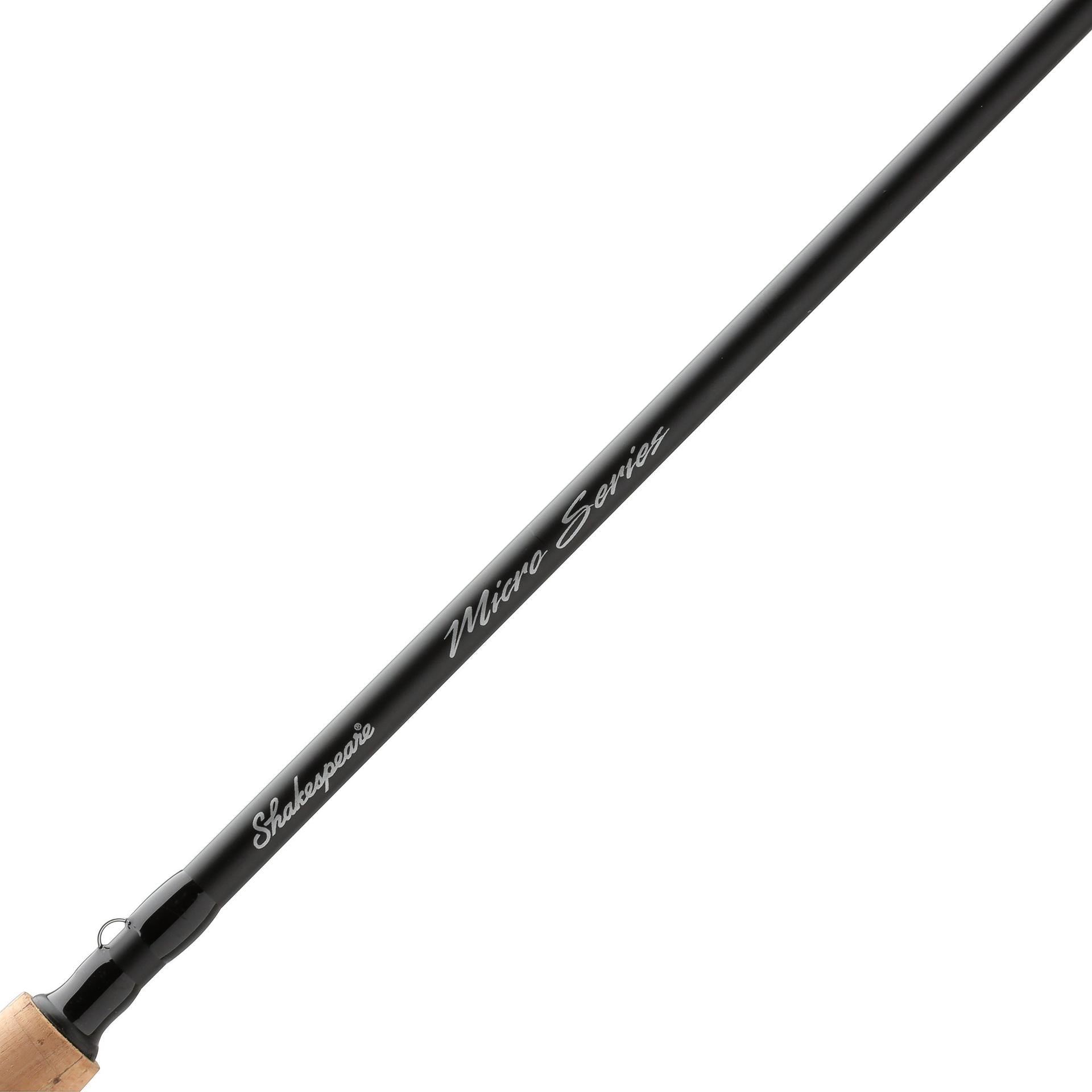 Micro Series Spinning Fishing Rod - Lightweight Graphite Freshwater & Saltwater Fishing Pole for Bass, Trout, and Walleye | Perfect for Shore Fishing, Boat Angling, and Kayak Adventures