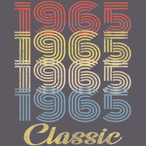Vintage 1965 Retro 60th Birthday T-Shirt for Men - Classic 60 Years Old Gift Idea - Perfect for Milestone Celebrations & Birthday Parties