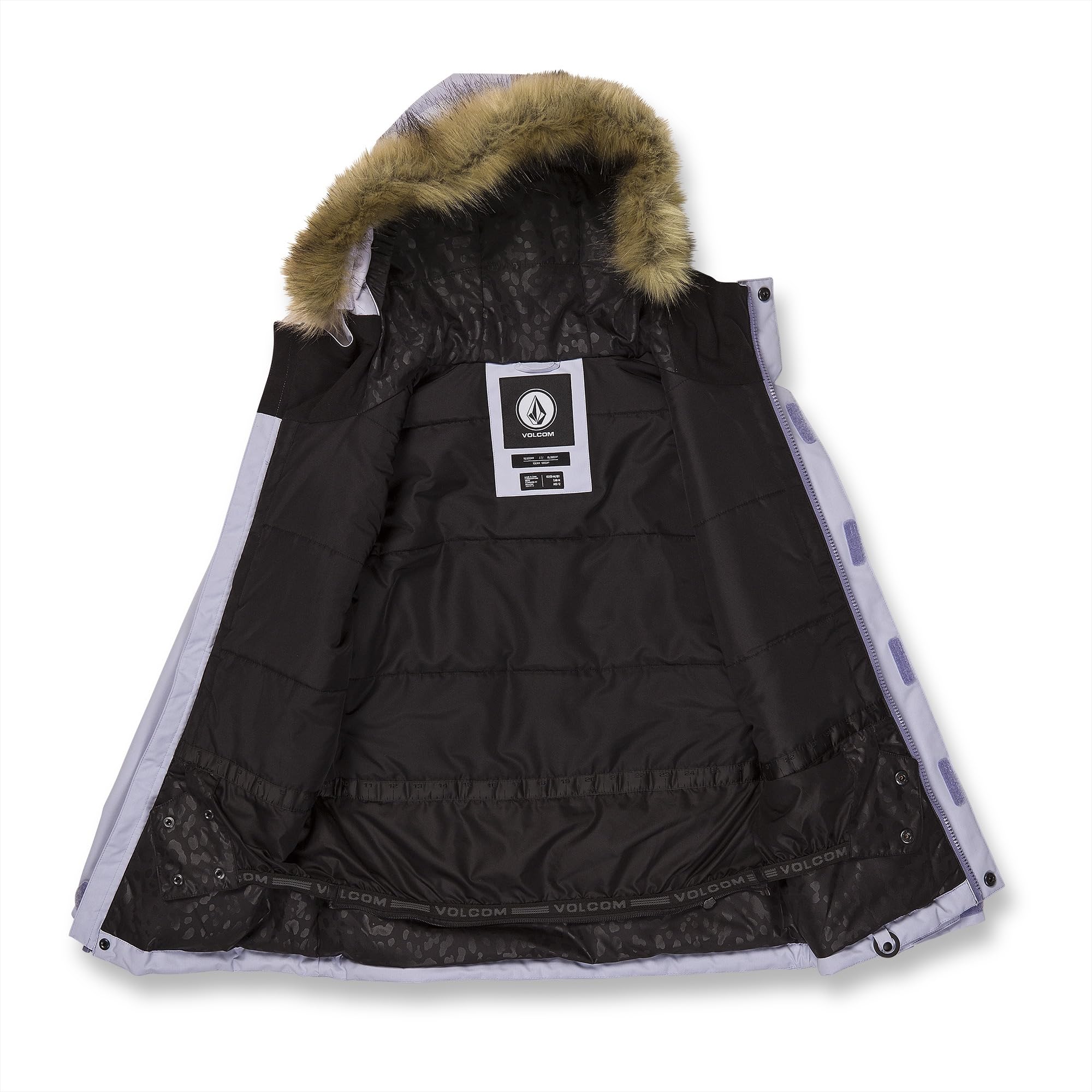Volcom Girls' So Minty Insulated Winter Snow Jacket - Waterproof & Warm Coat for Skiing, Snowboarding & Outdoor Activities